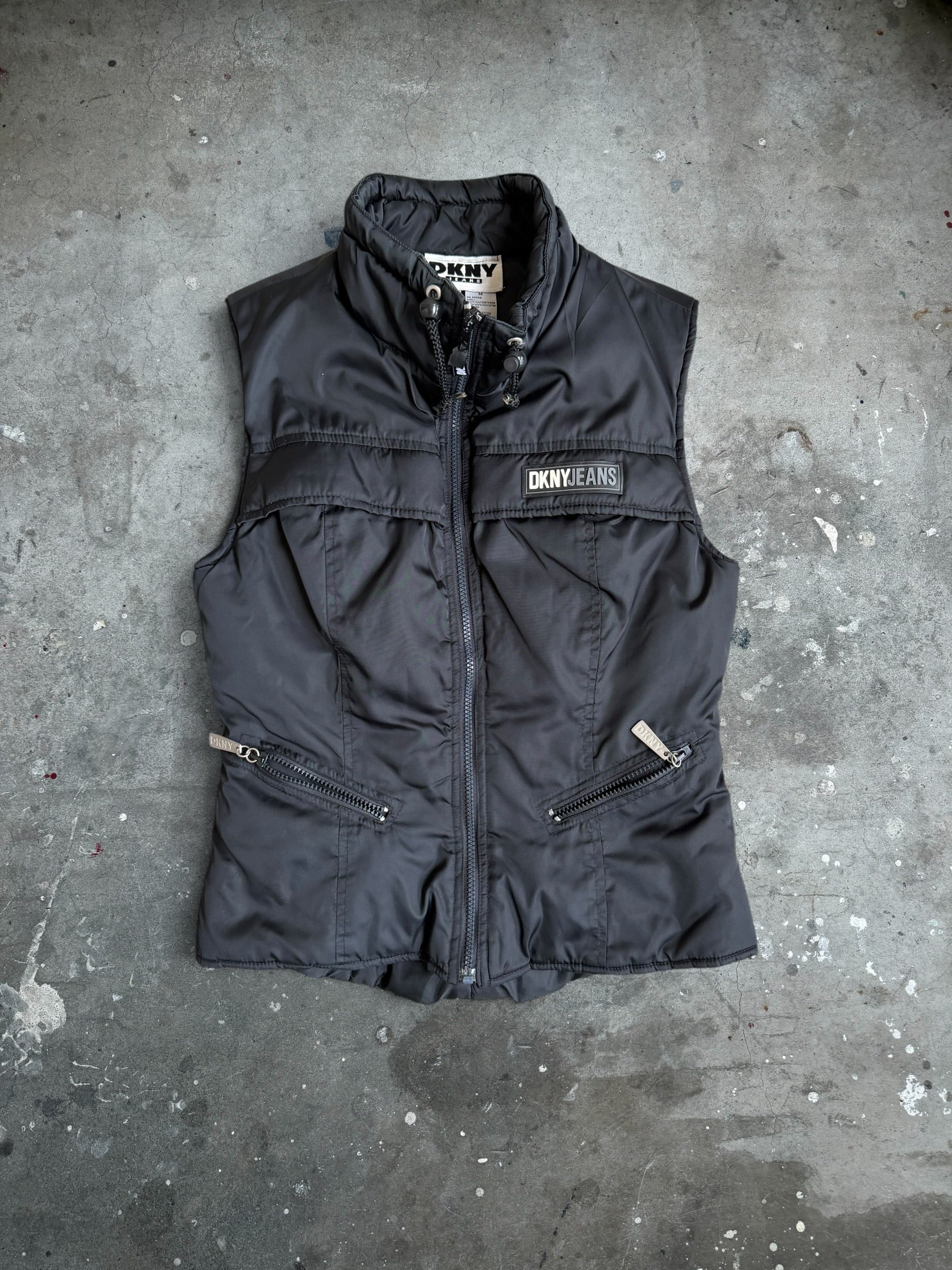 90s DKNY Puffer Vest - M