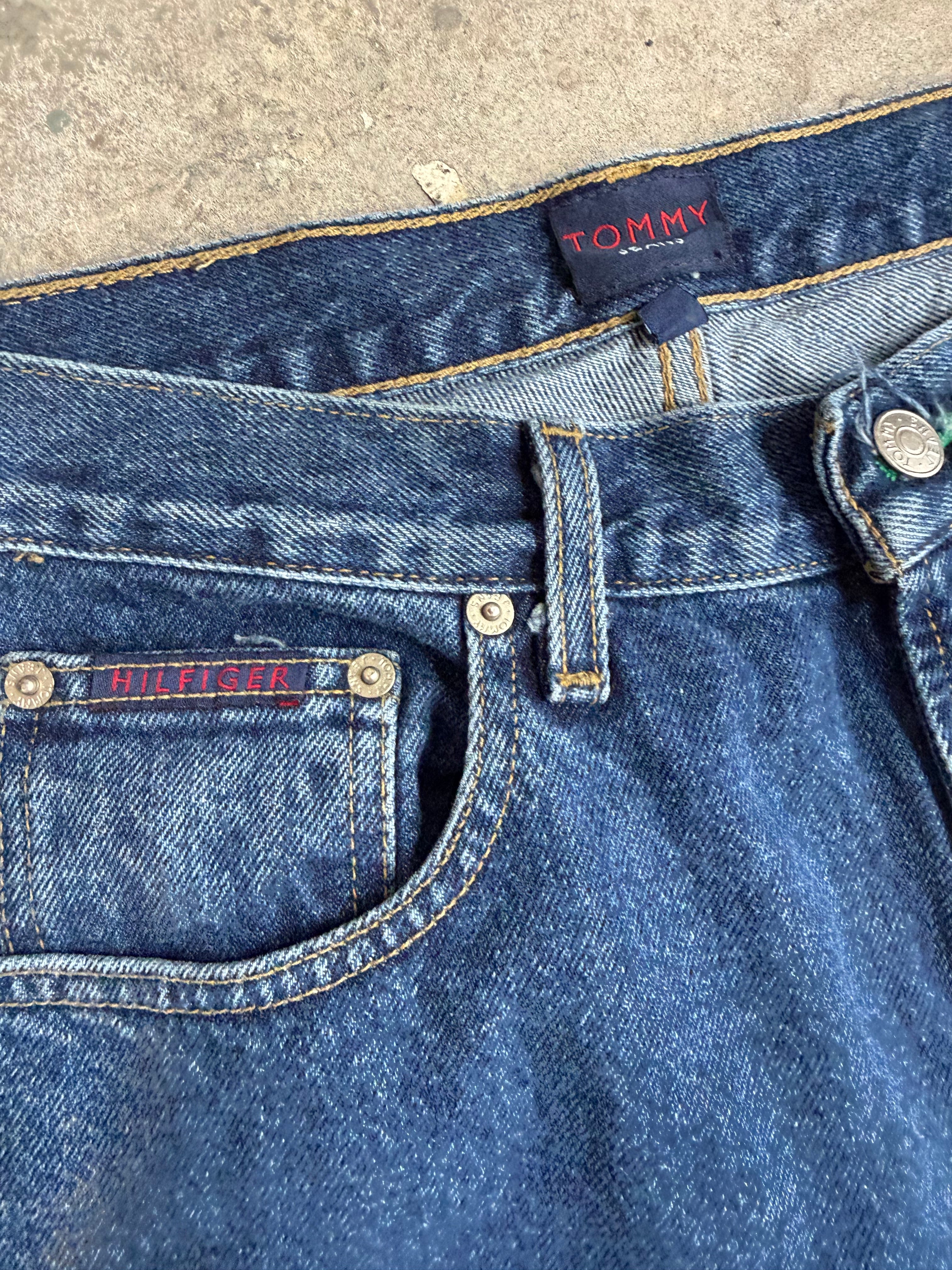 Dark Tommy Hilfiger Denim Jeans 32”
