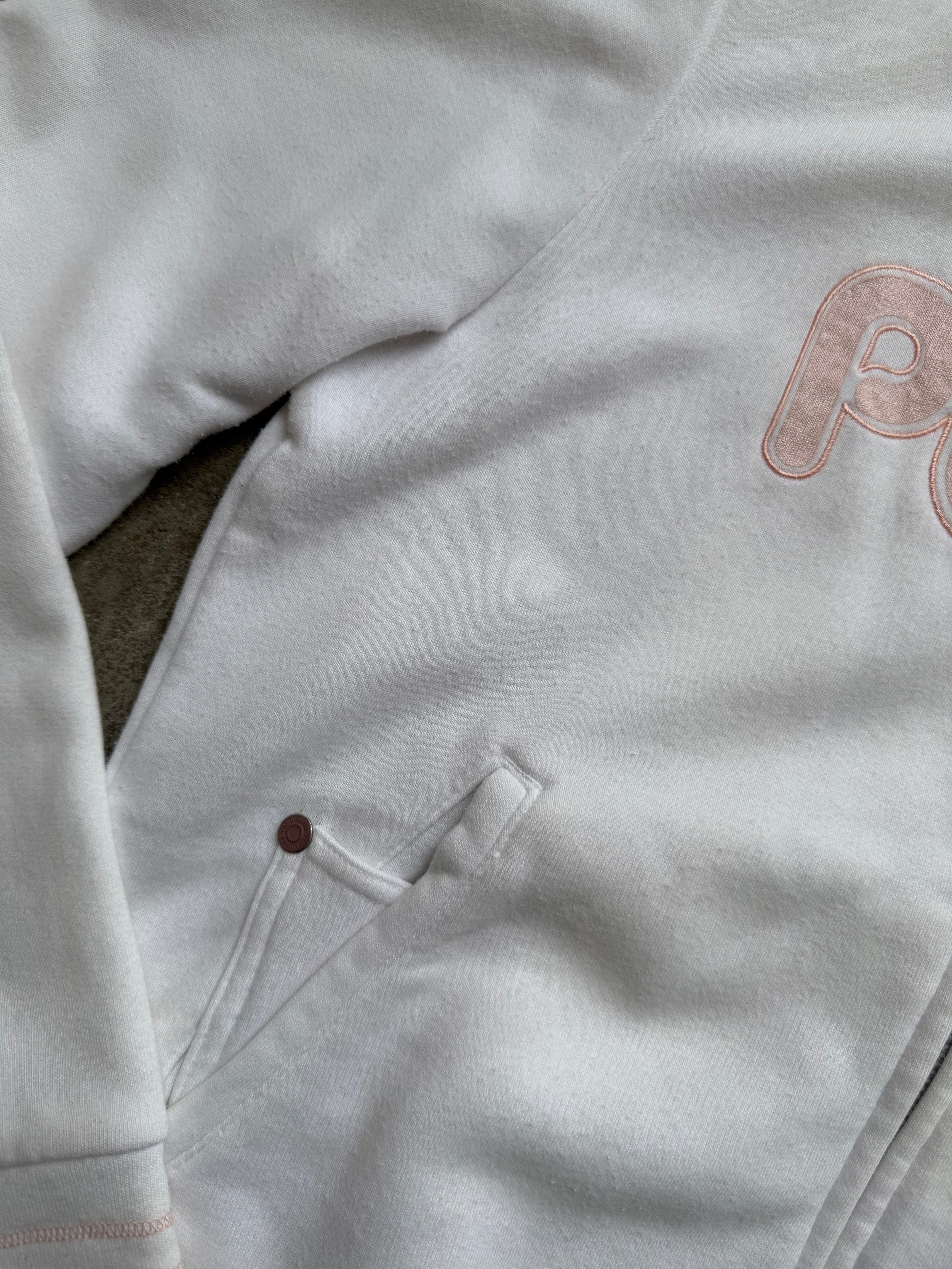 White Puma Zip Up - M