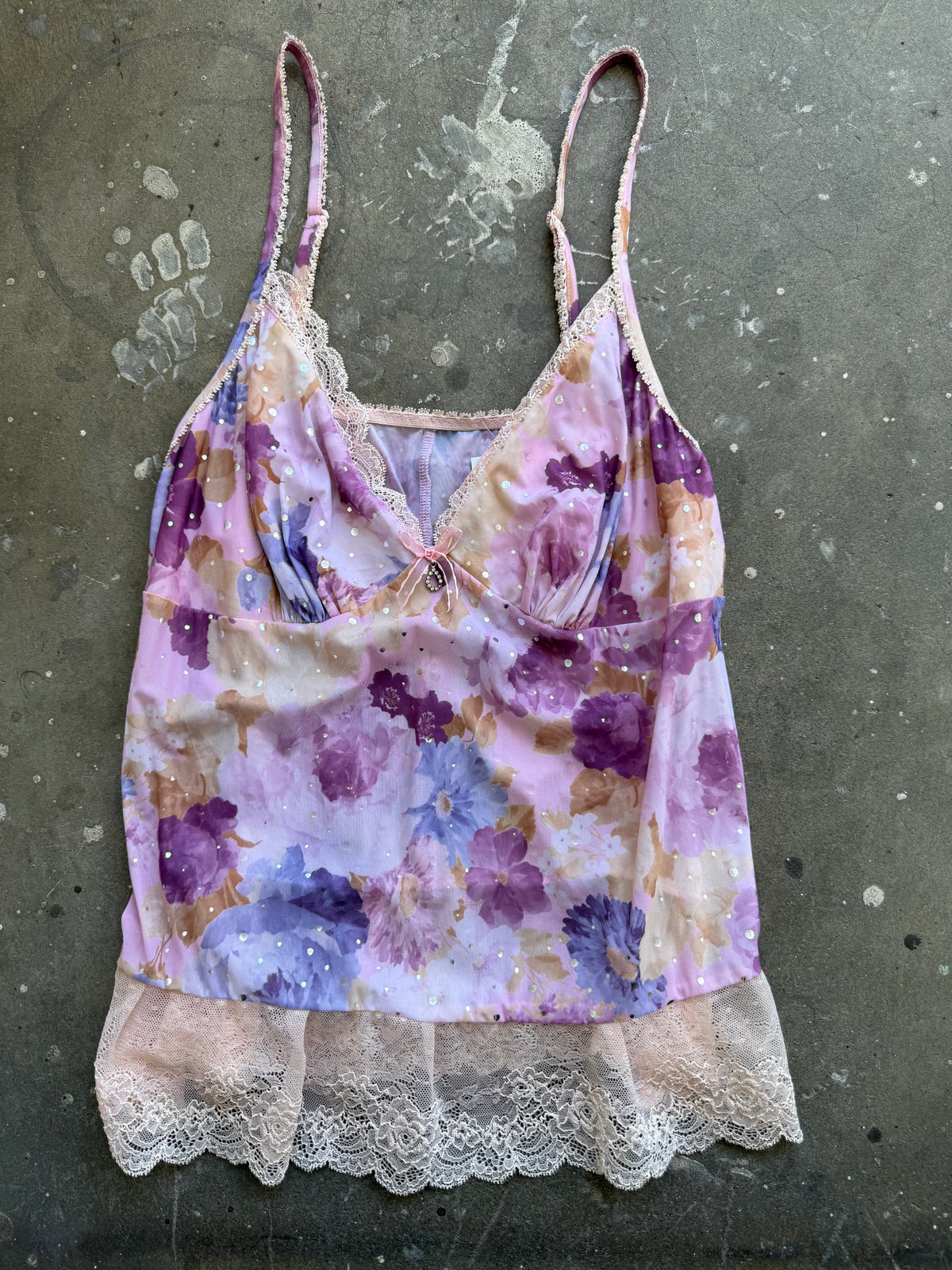 Flowy Pink Pattern Cami