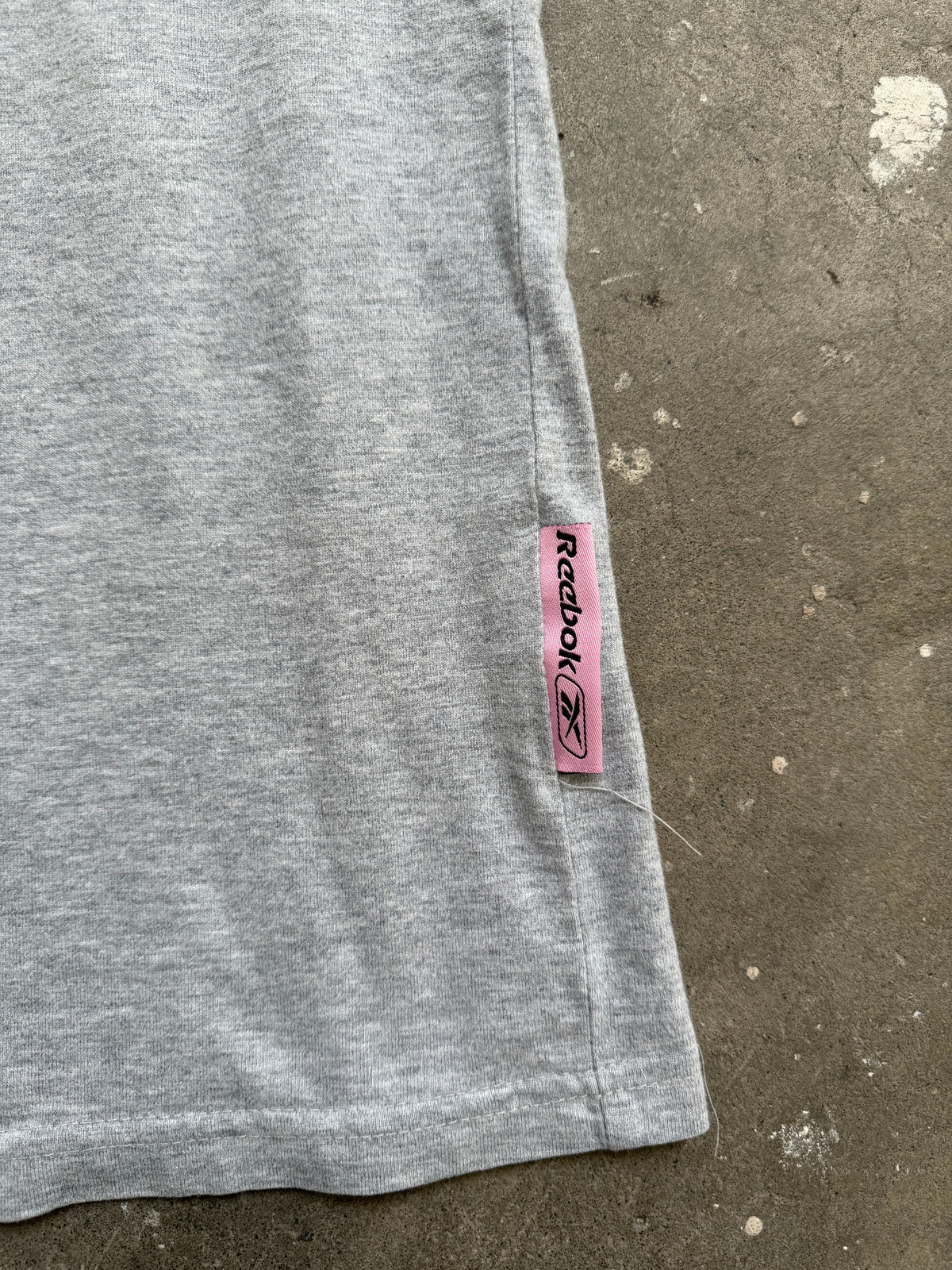 Grey & Pink Reebok Tee