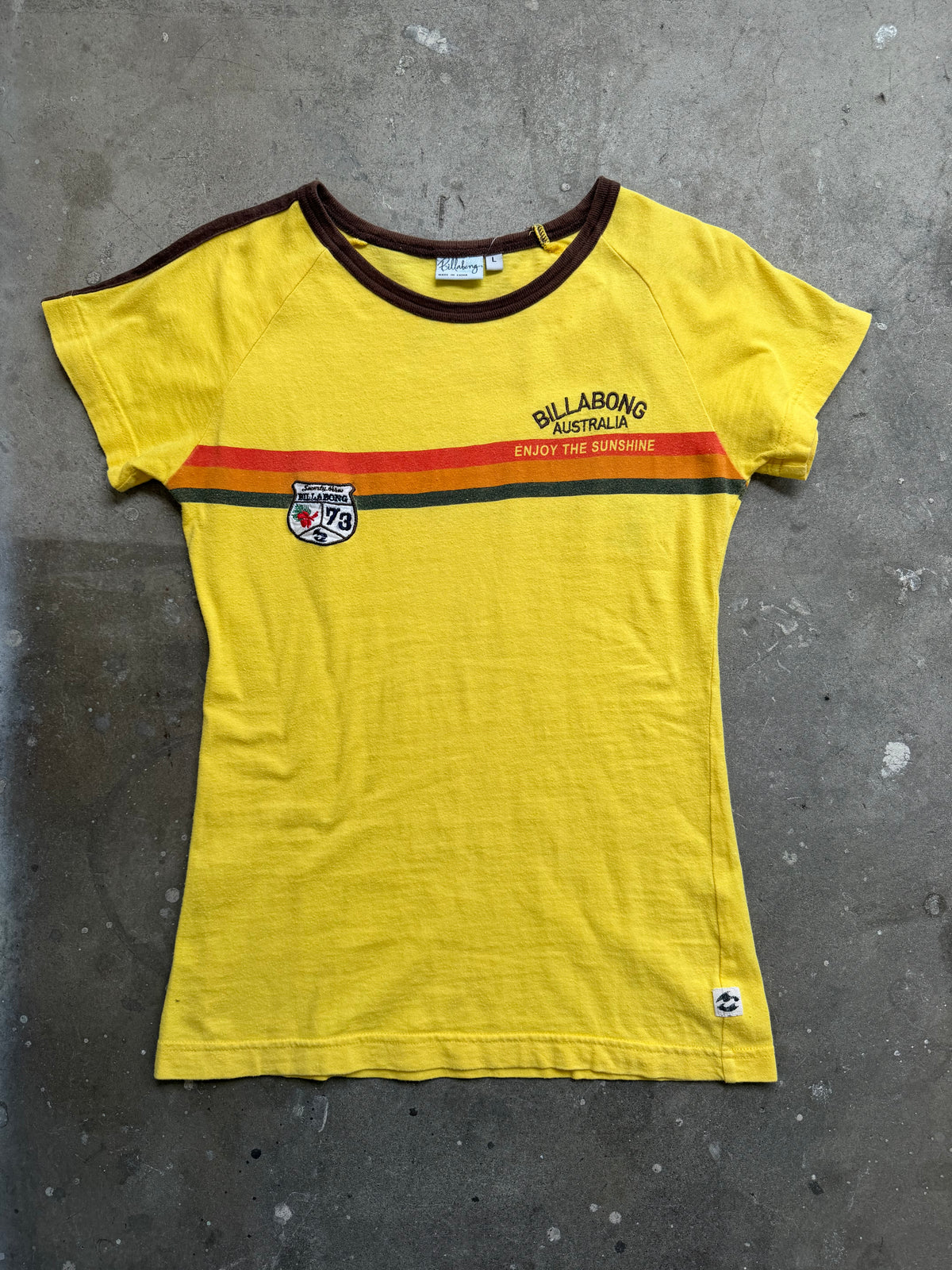 Yellow Billabong Tee
