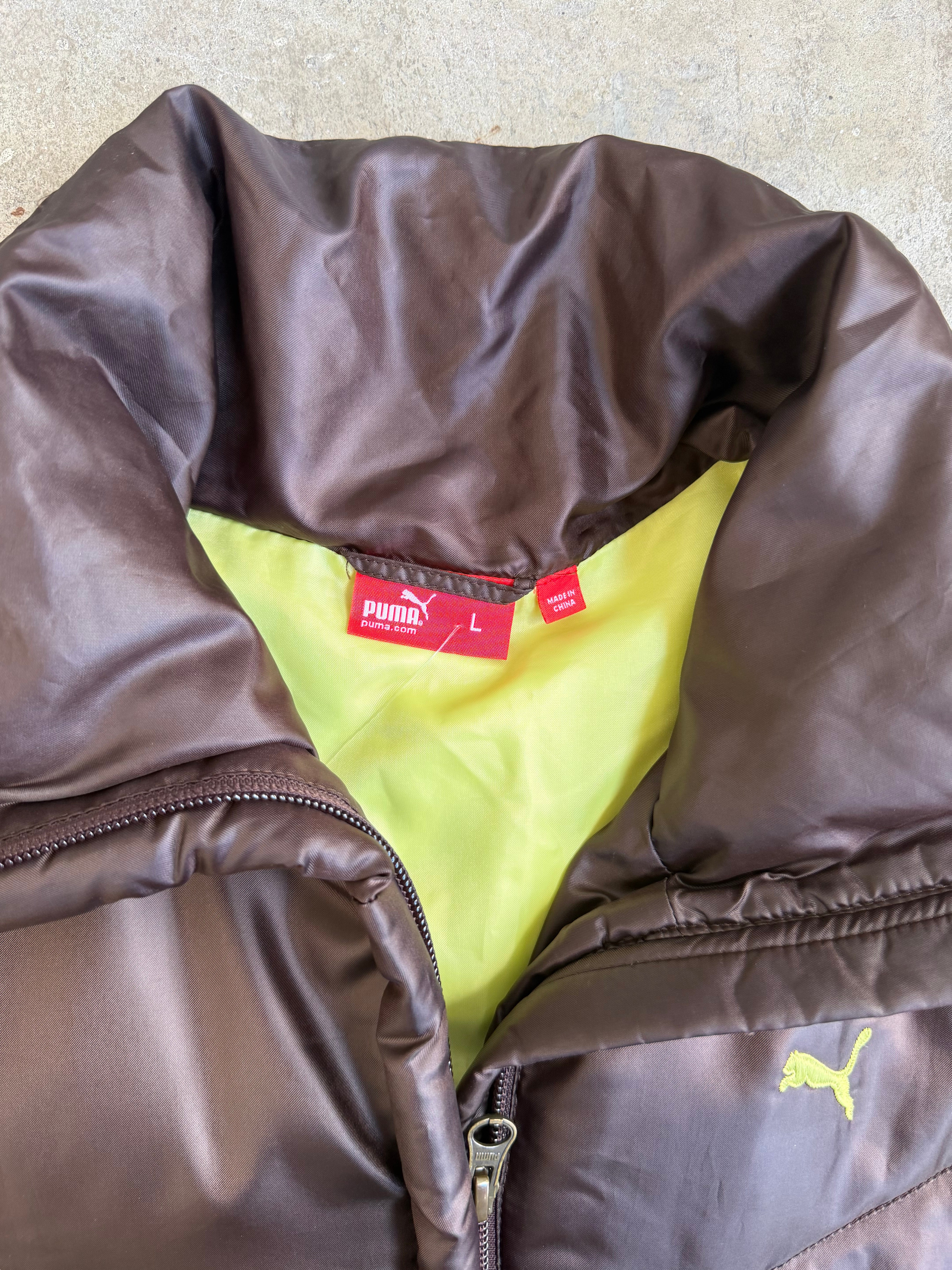Brown Puma Jacket - L