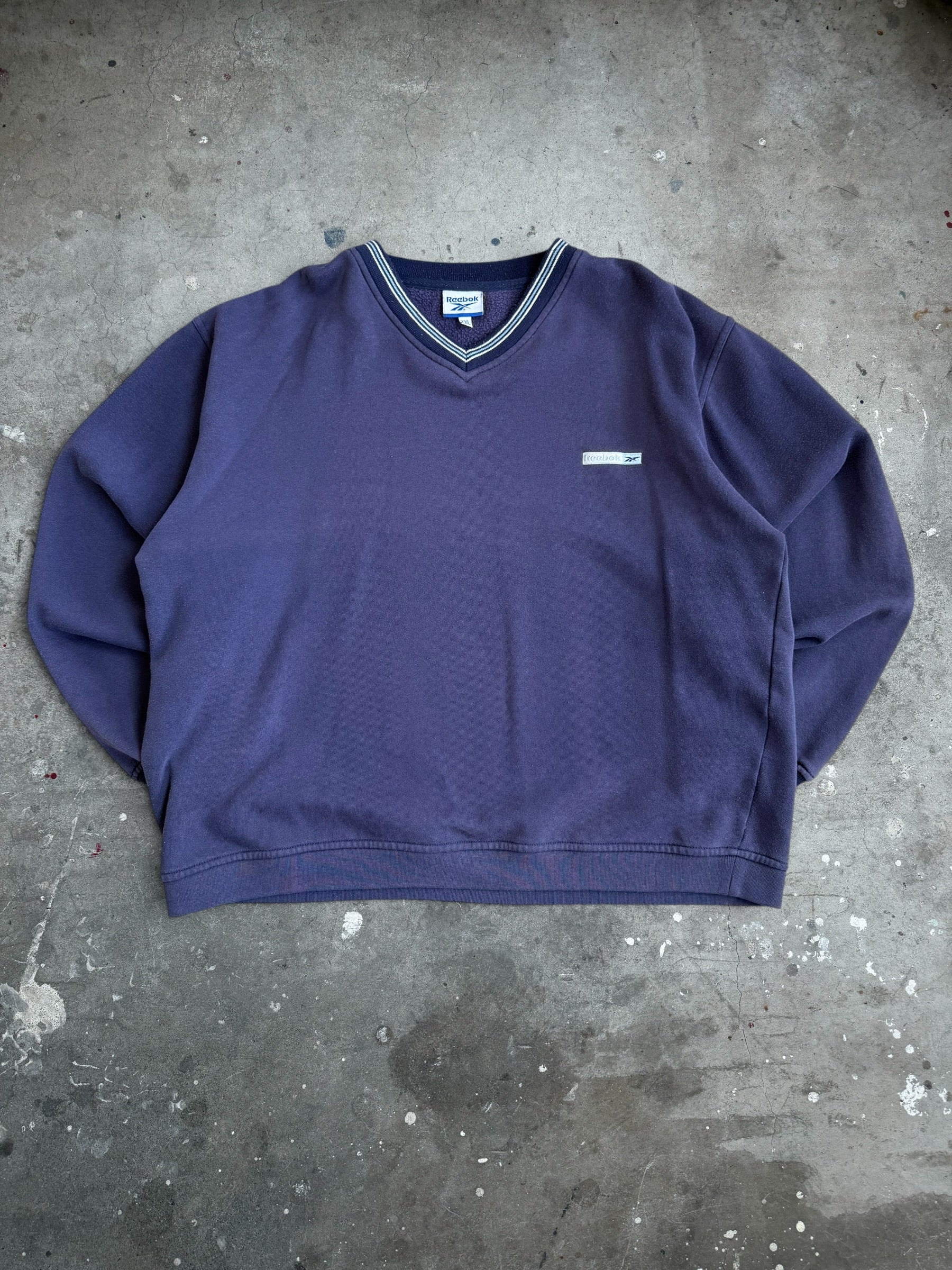 Reebok V Neck Jumper - XL - L