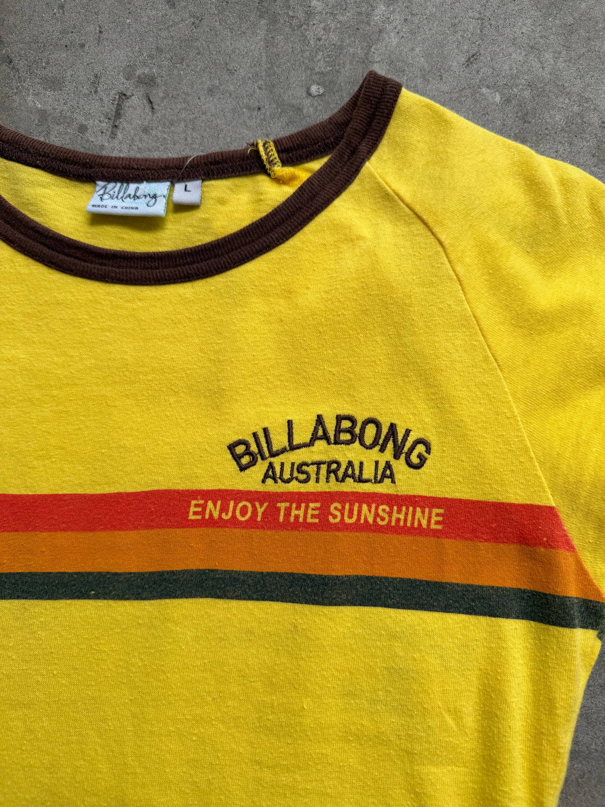 Yellow Billabong Tee
