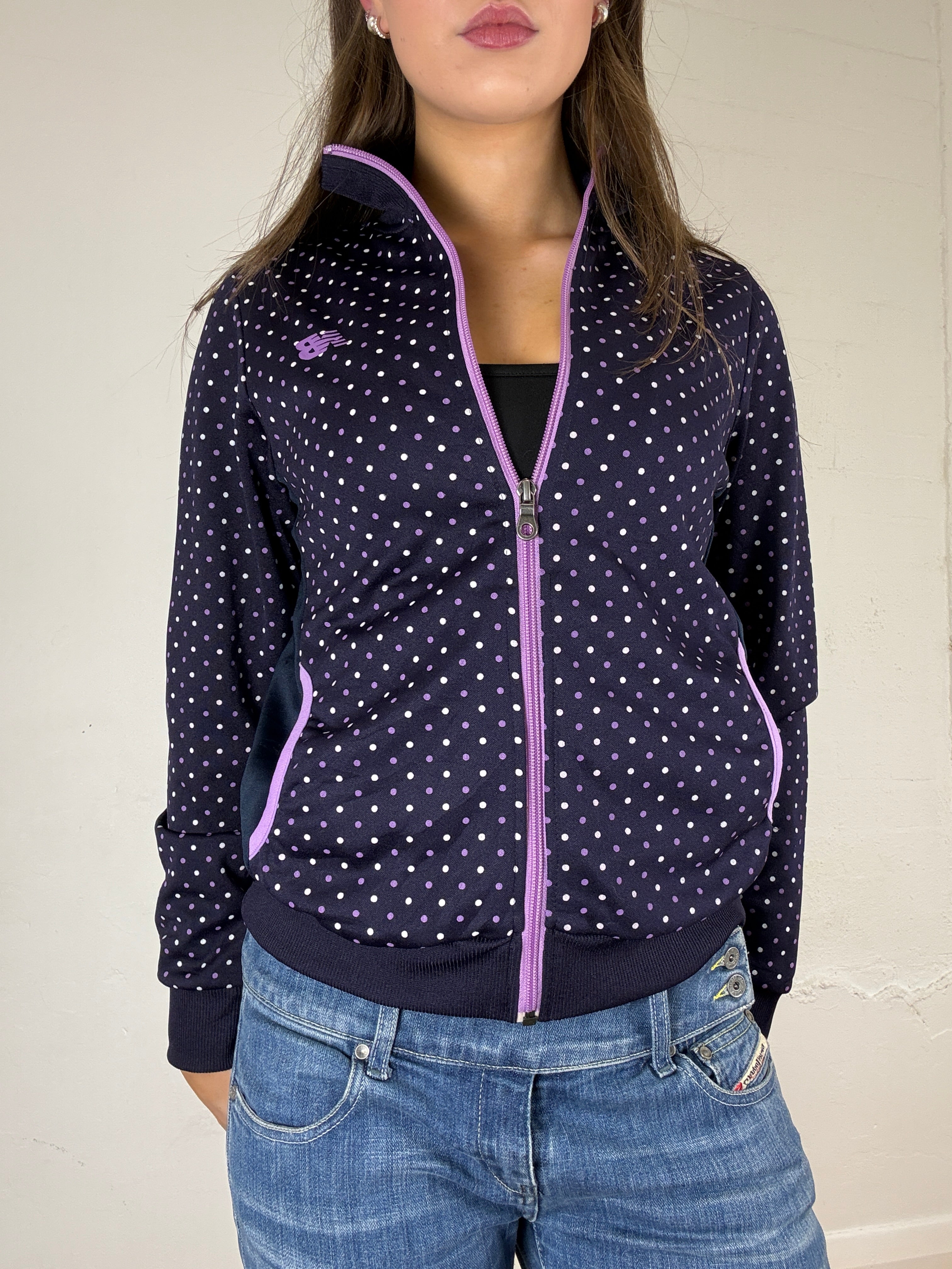New Balance Polka Dot Track Jacket - M