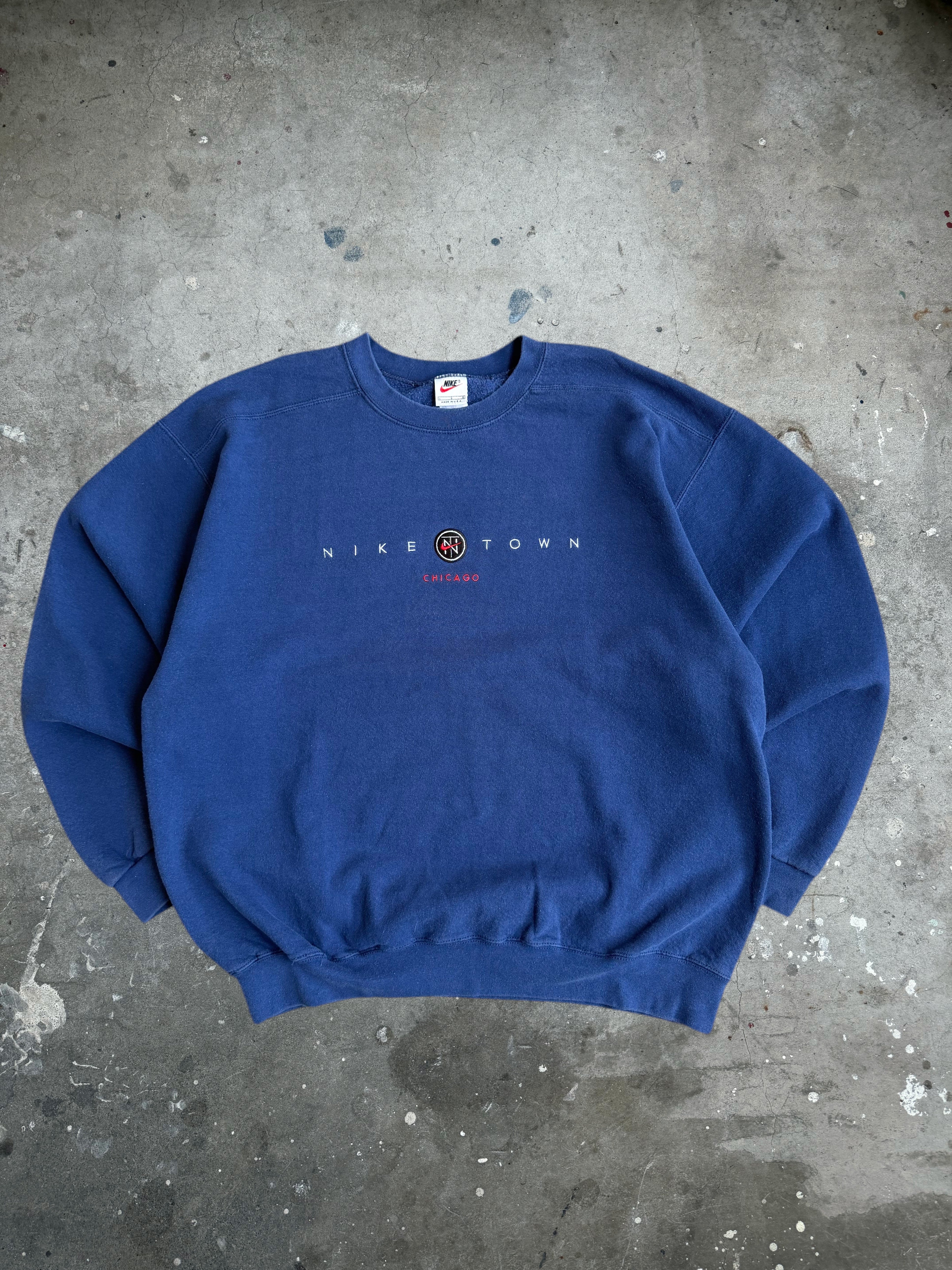 Navy Nike Town Jumper - L
