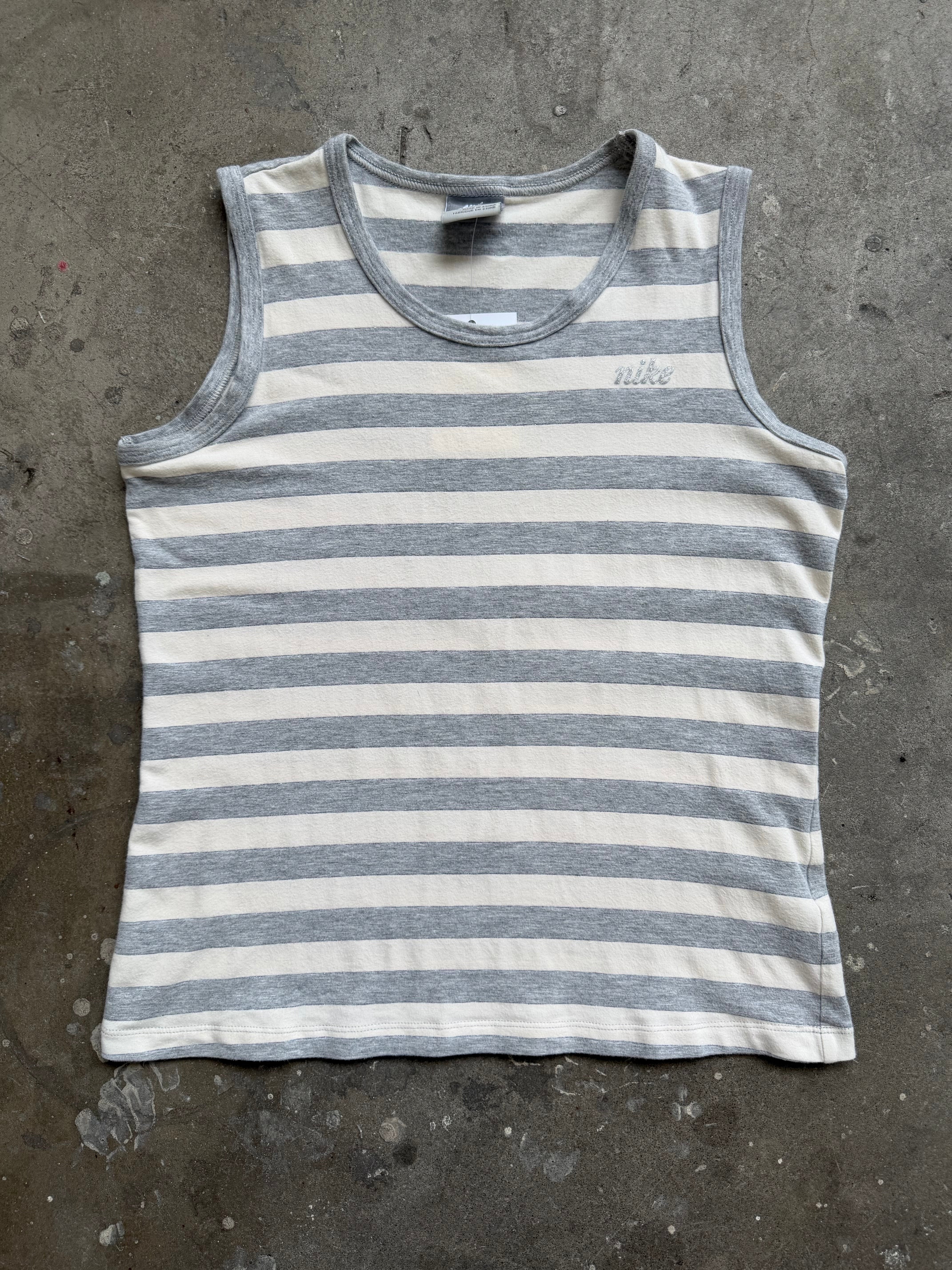 Nike Striped Tank - M