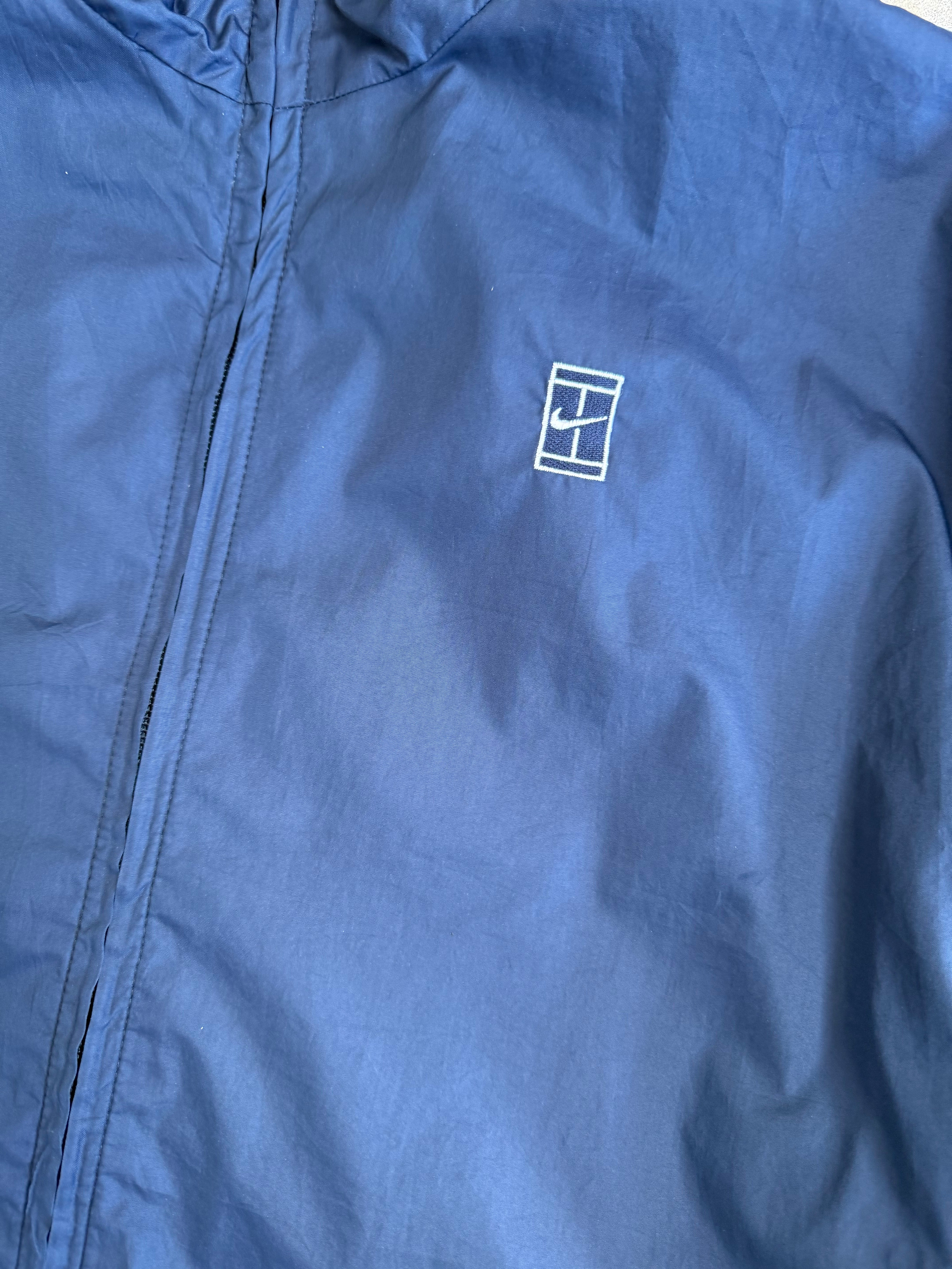 Navy Nike Tennis Spray Jacket - L
