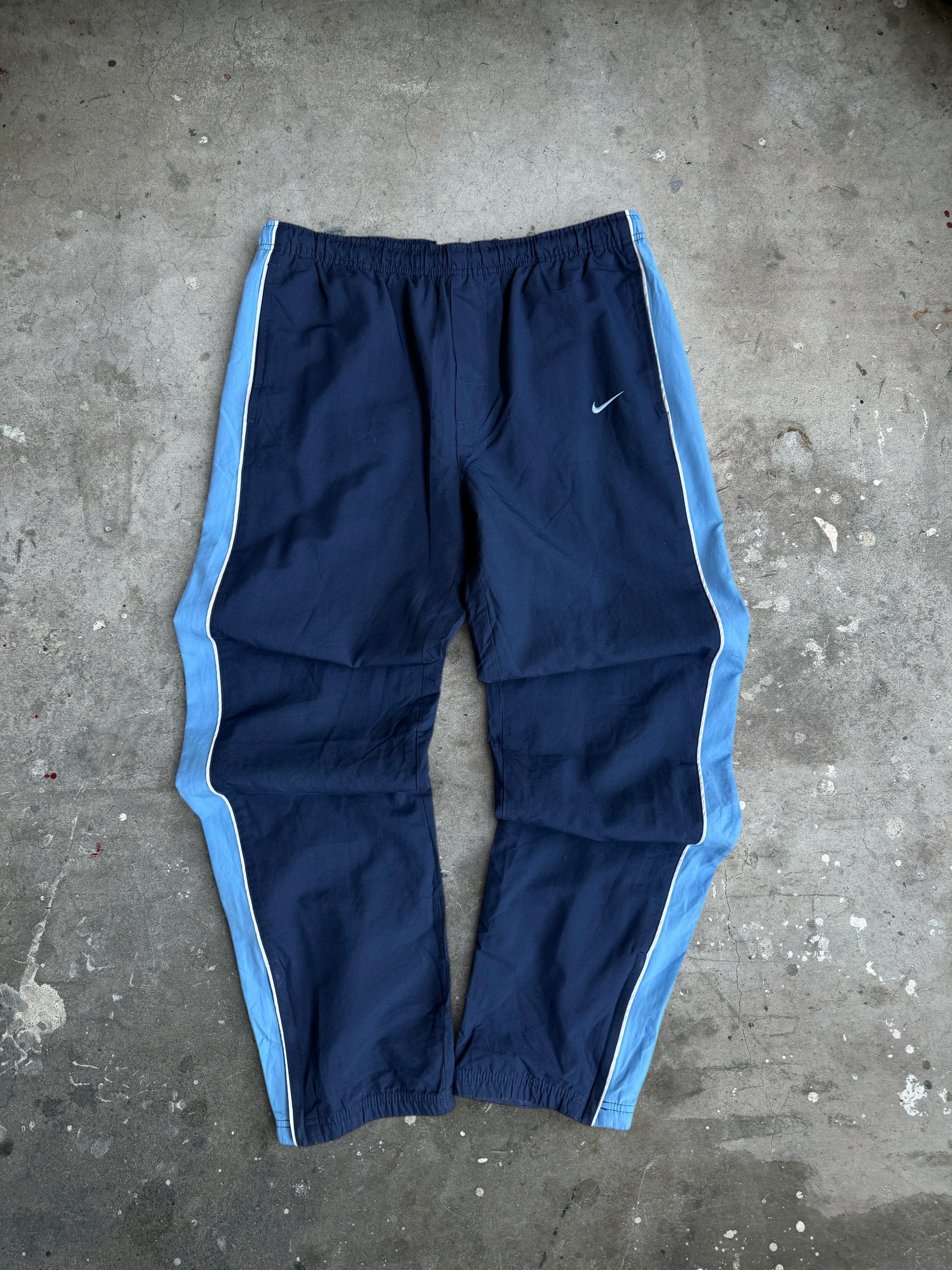 Navy Nike Trackpants - XL