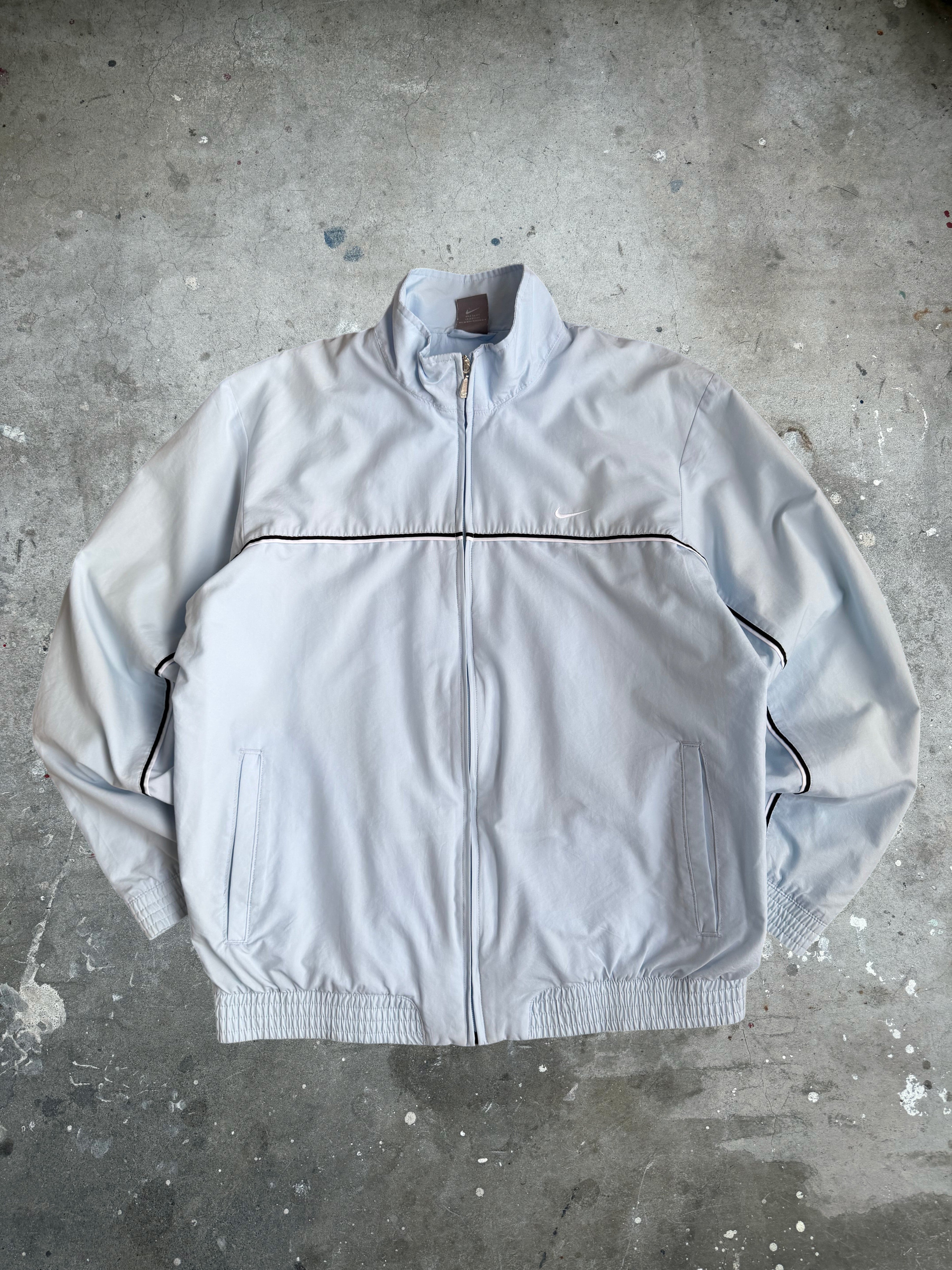 Blue Nike Spray Jacket - L