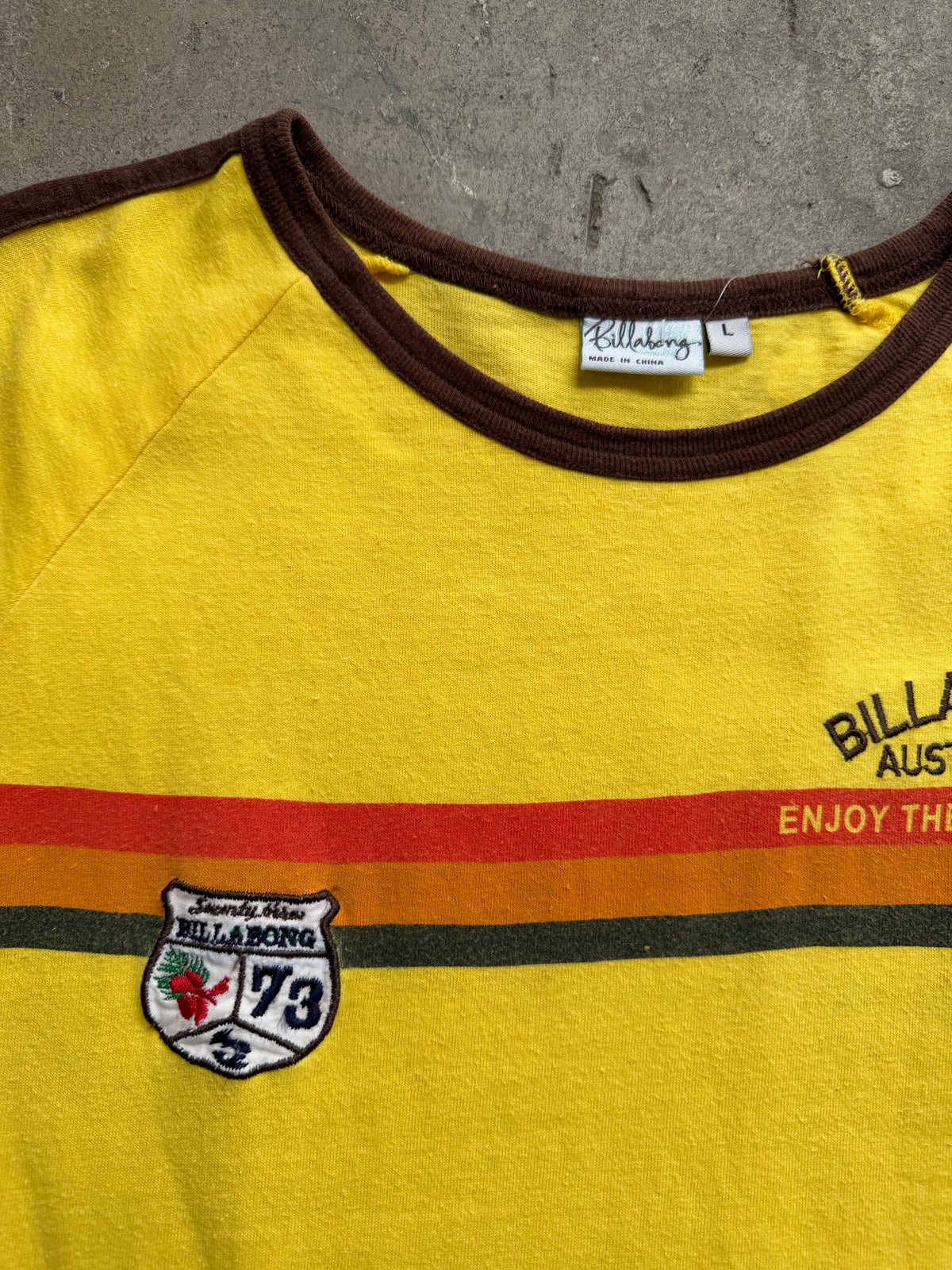 Yellow Billabong Tee