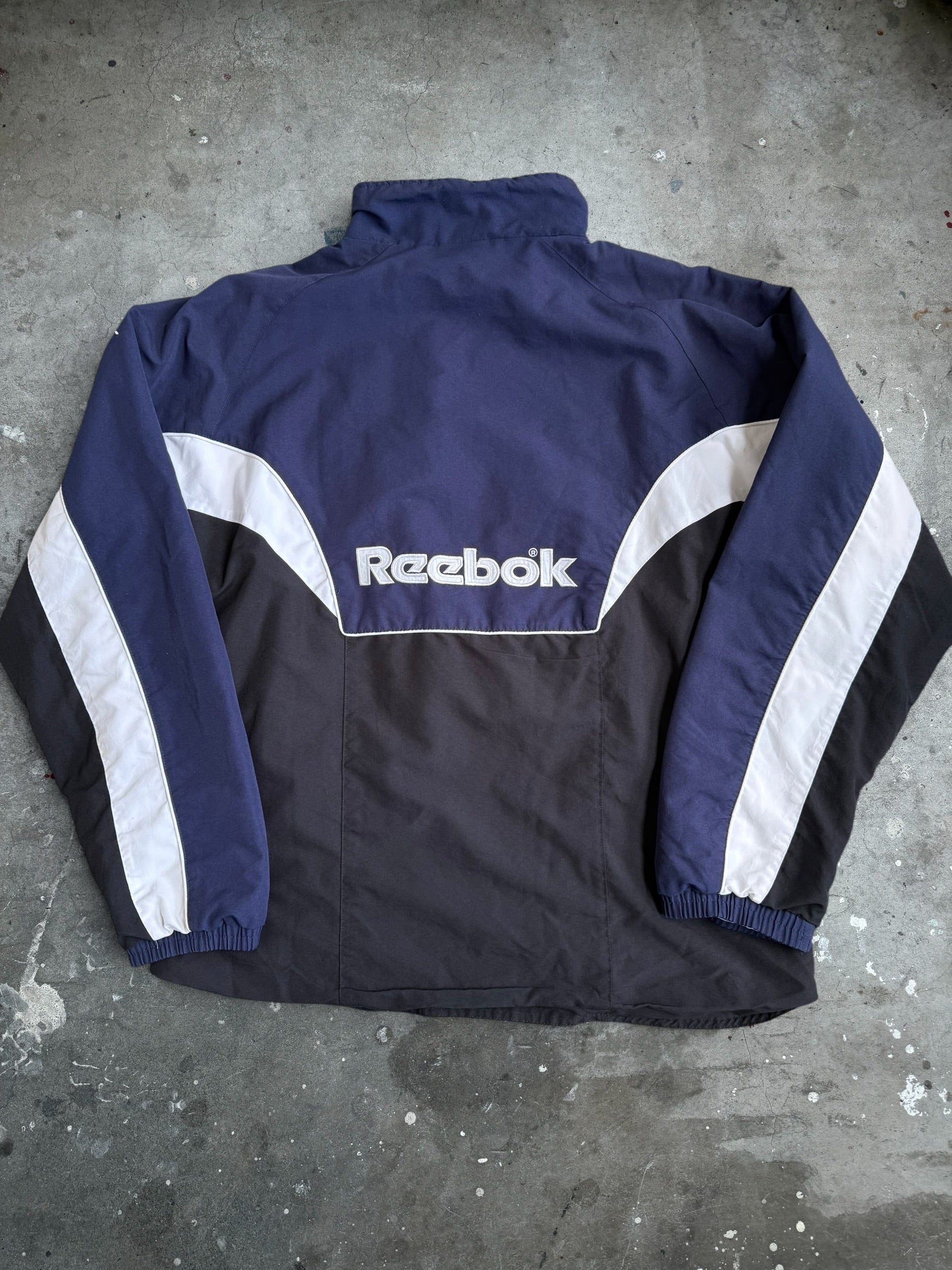 Navy Reebok Spray Jacket - XL
