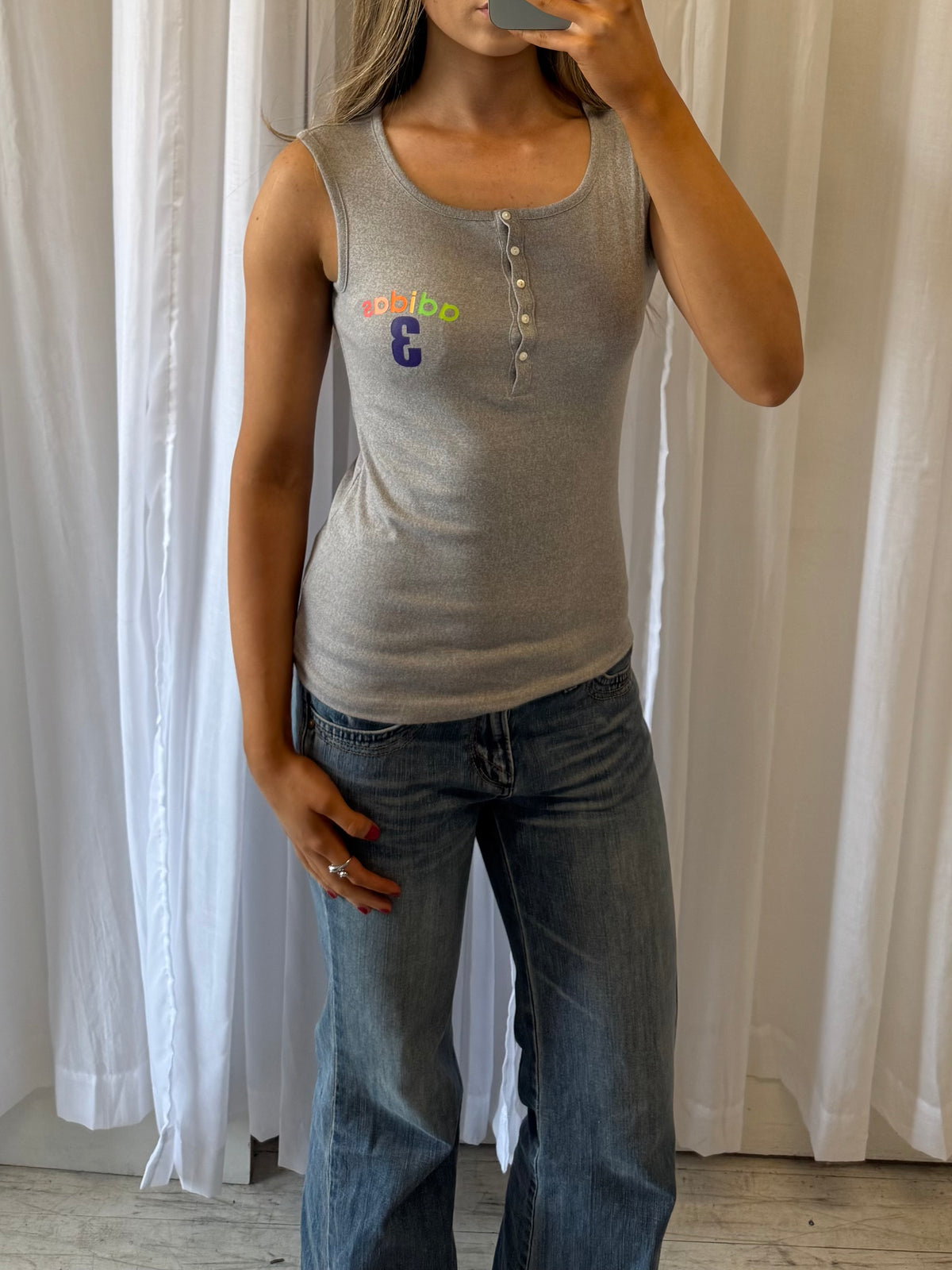 Adidas “3” Tank