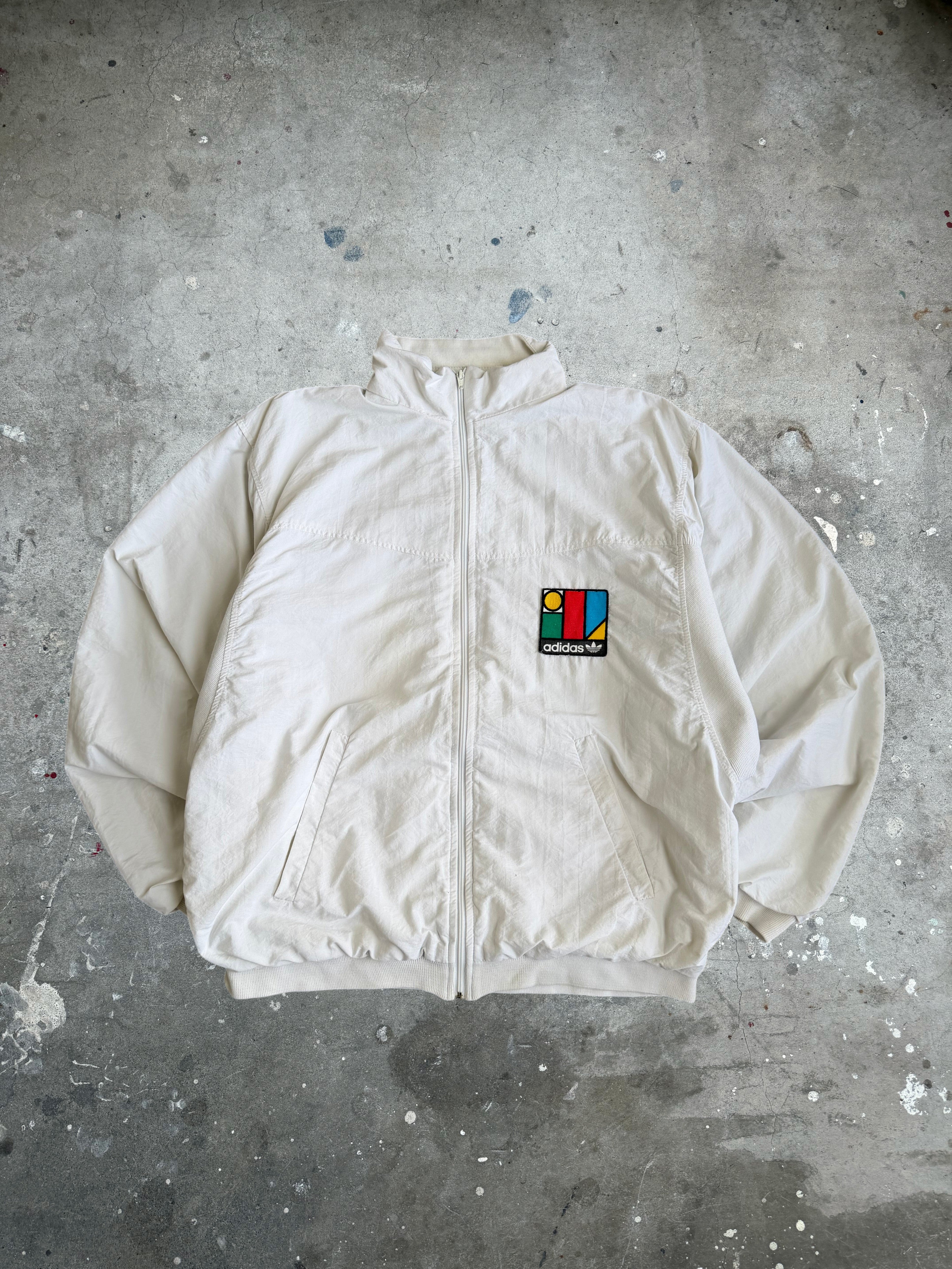 90s Adidas Spray Jacket - M