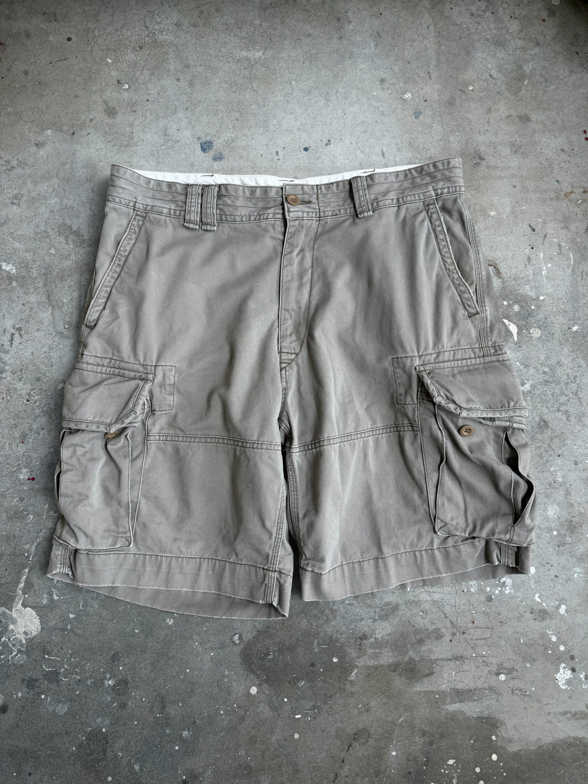 Olive Ralph Lauren Cargo Shorts - 36”
