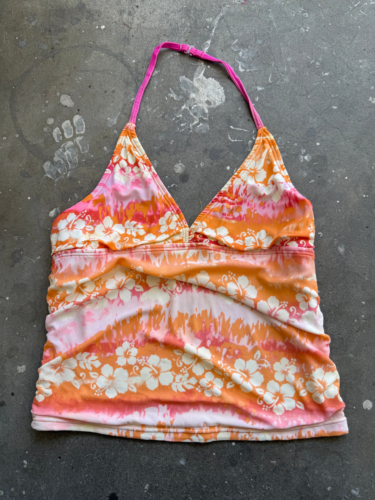 Tropical Print Halter