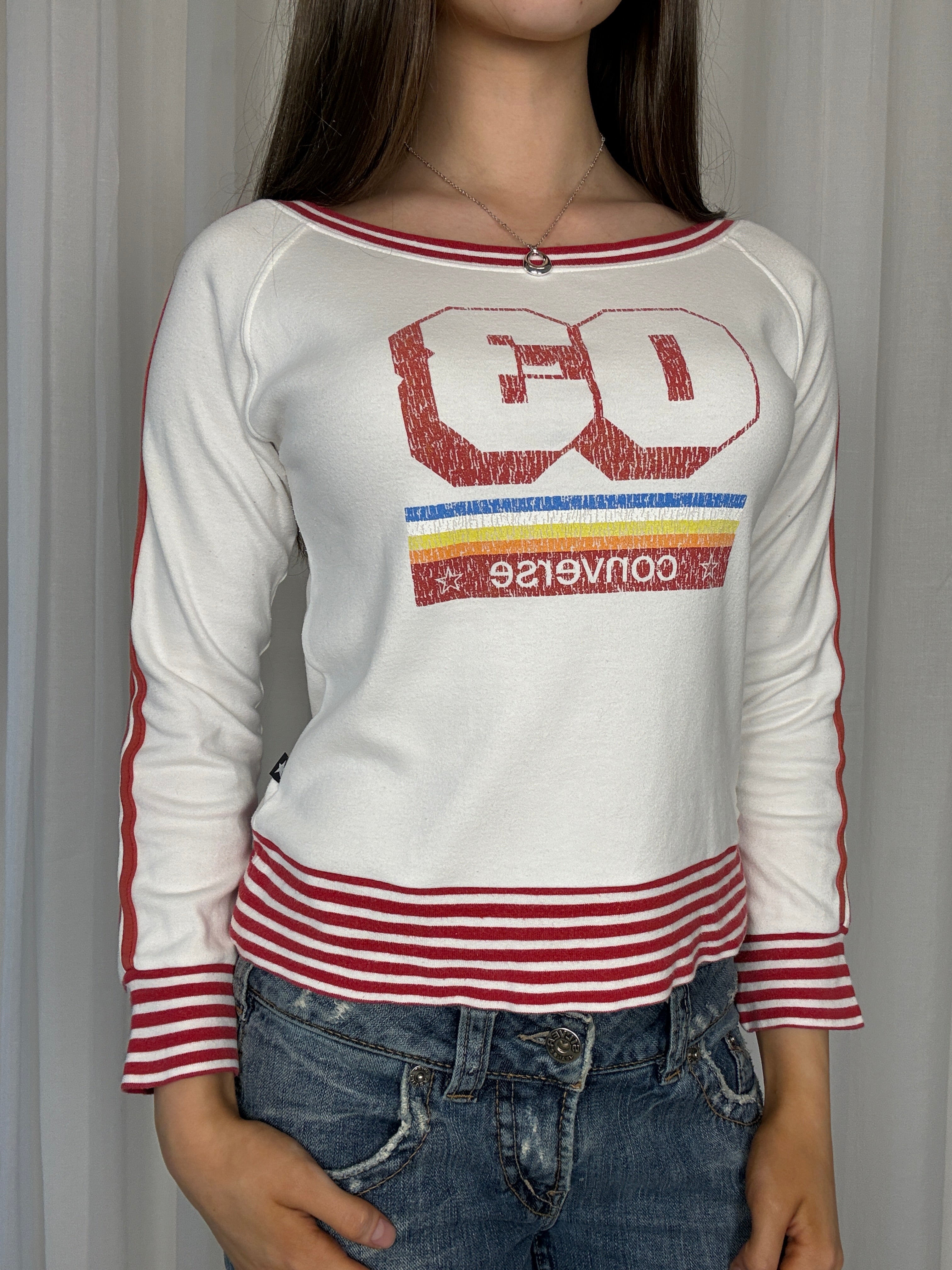 Converse Graphic Long Sleeve - M