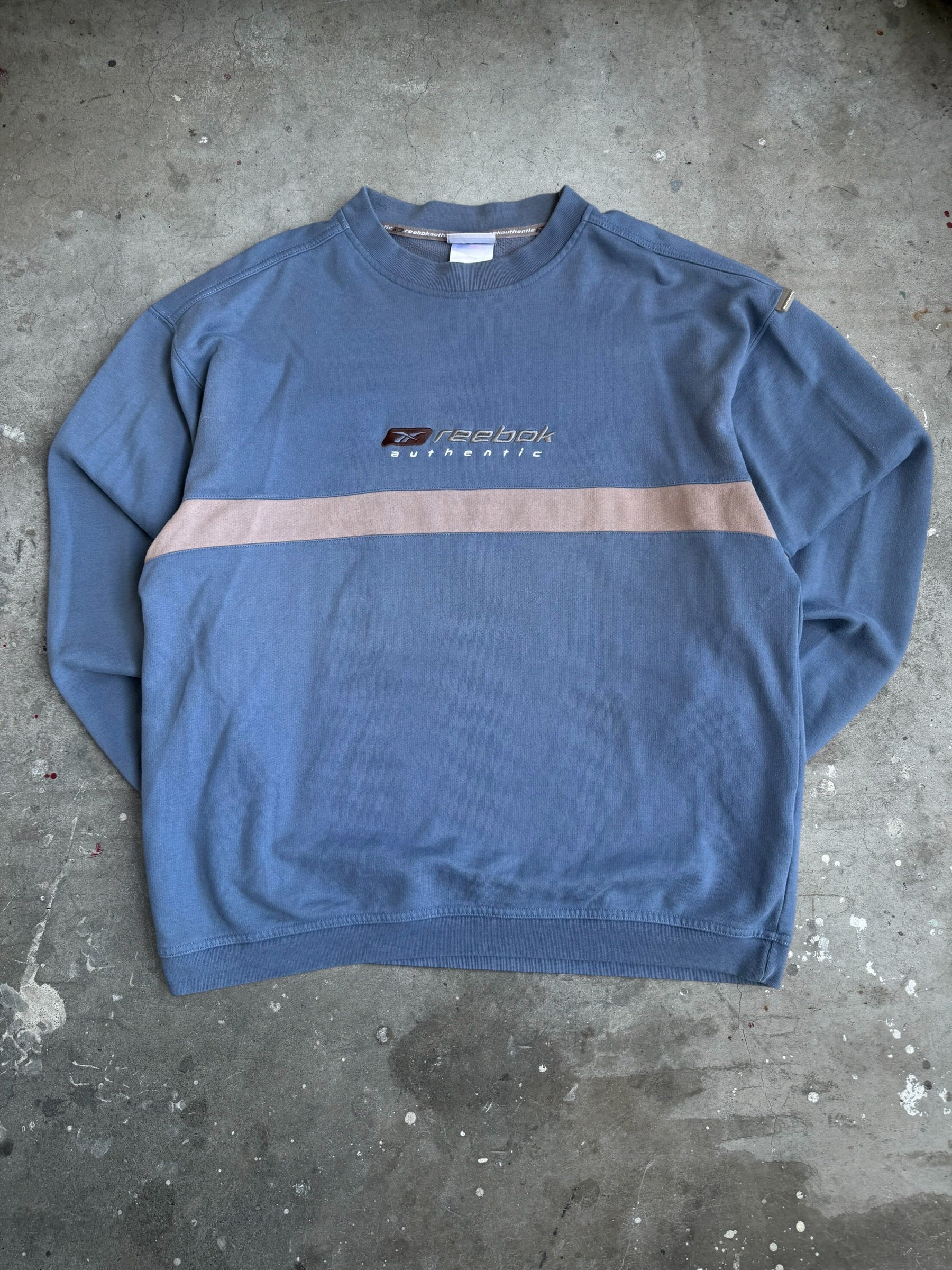 Blue Reebok Authentic Jumper - L
