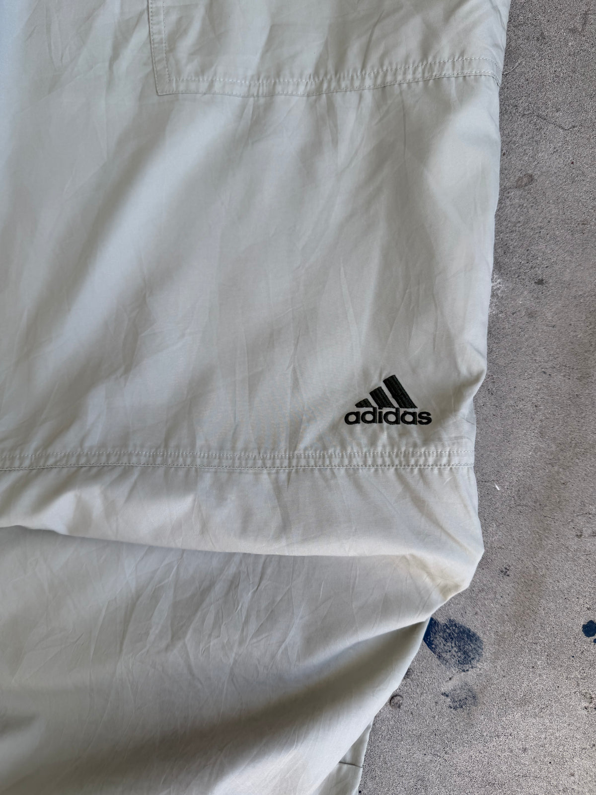 Cream Adidas Trackpants - XL