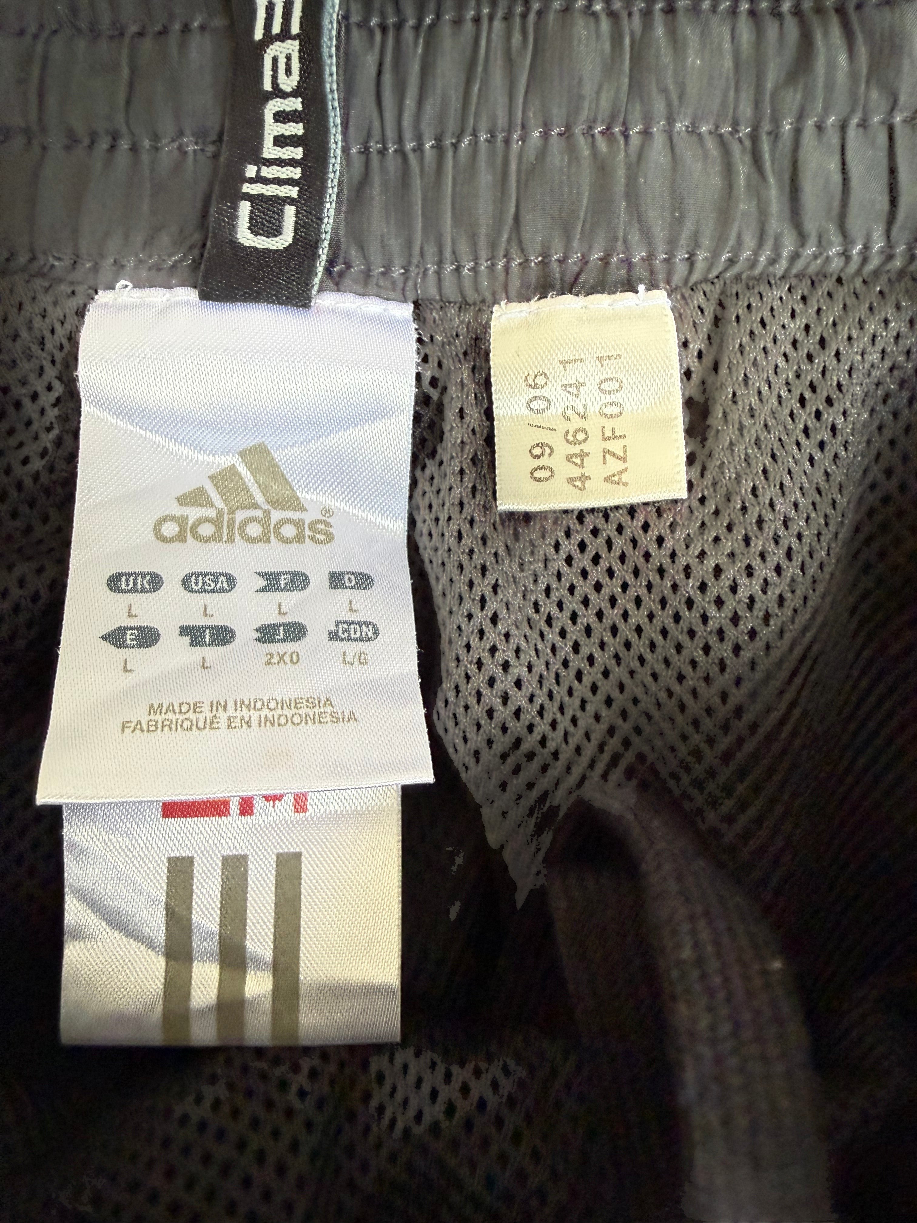 Charcoal Adidas Trackpants - L