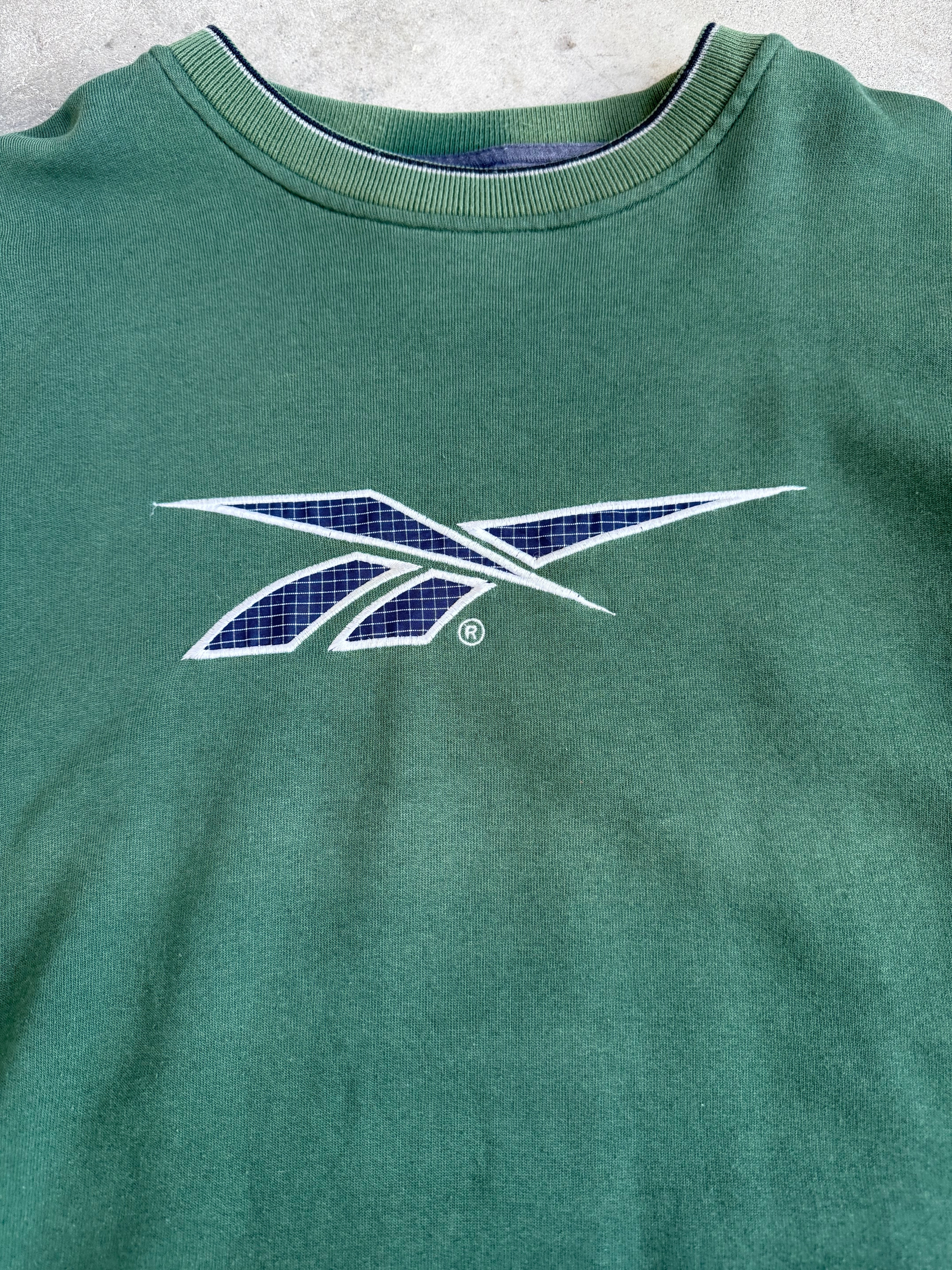Green Reebok Jumper - XL