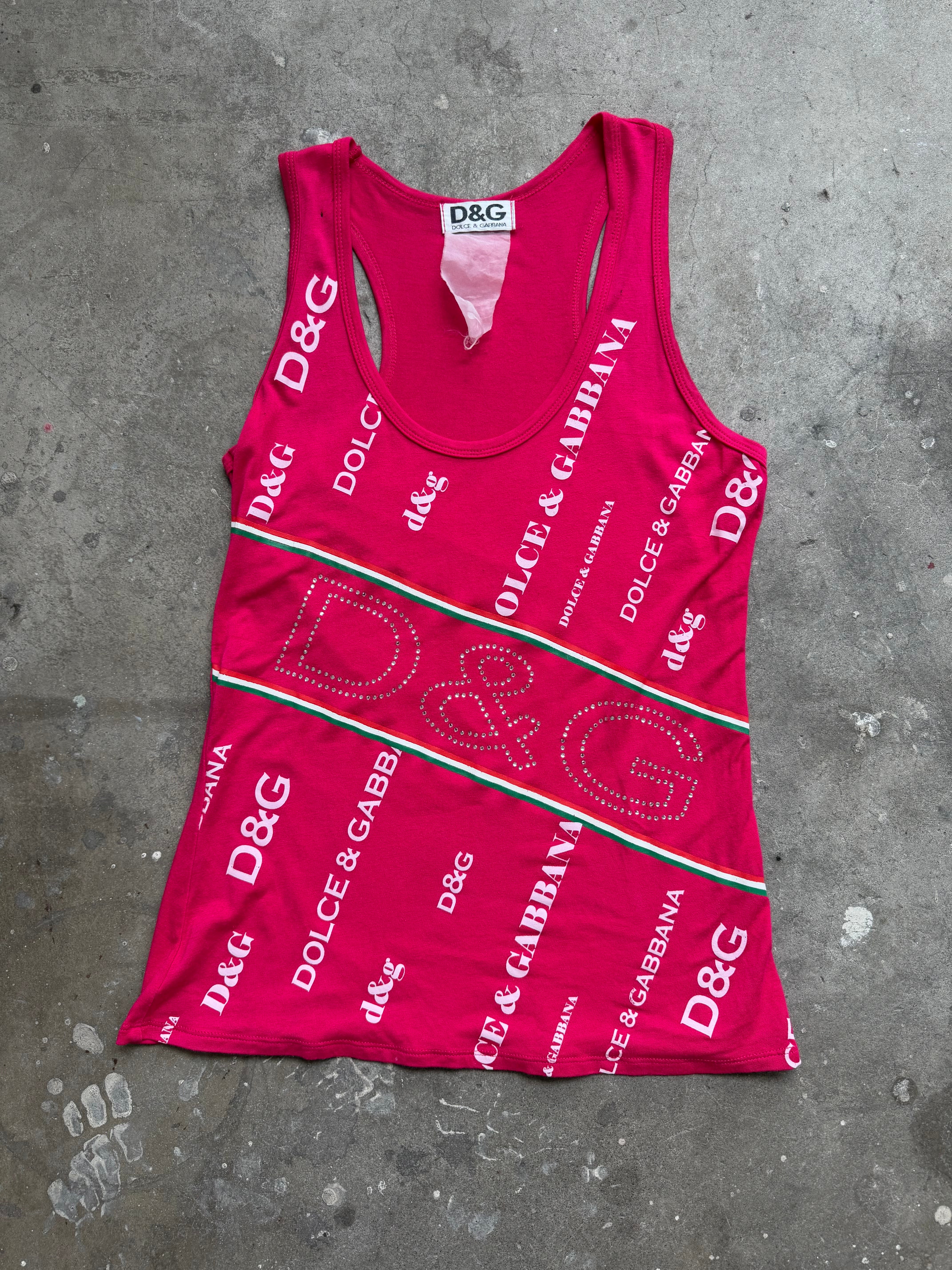 Dolce & Gabbana Graphic Tank - M