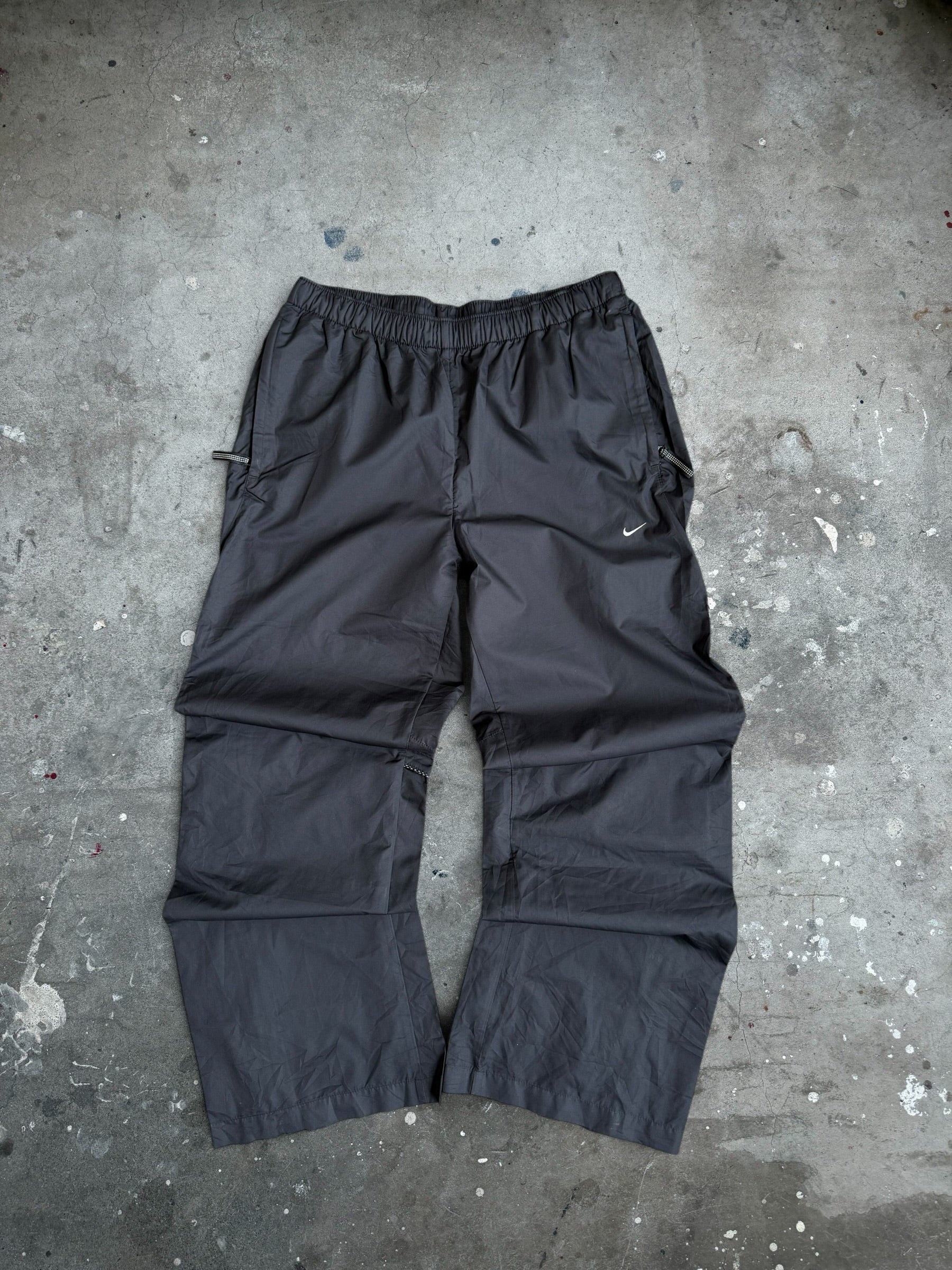 Black Nike Trackpants - L