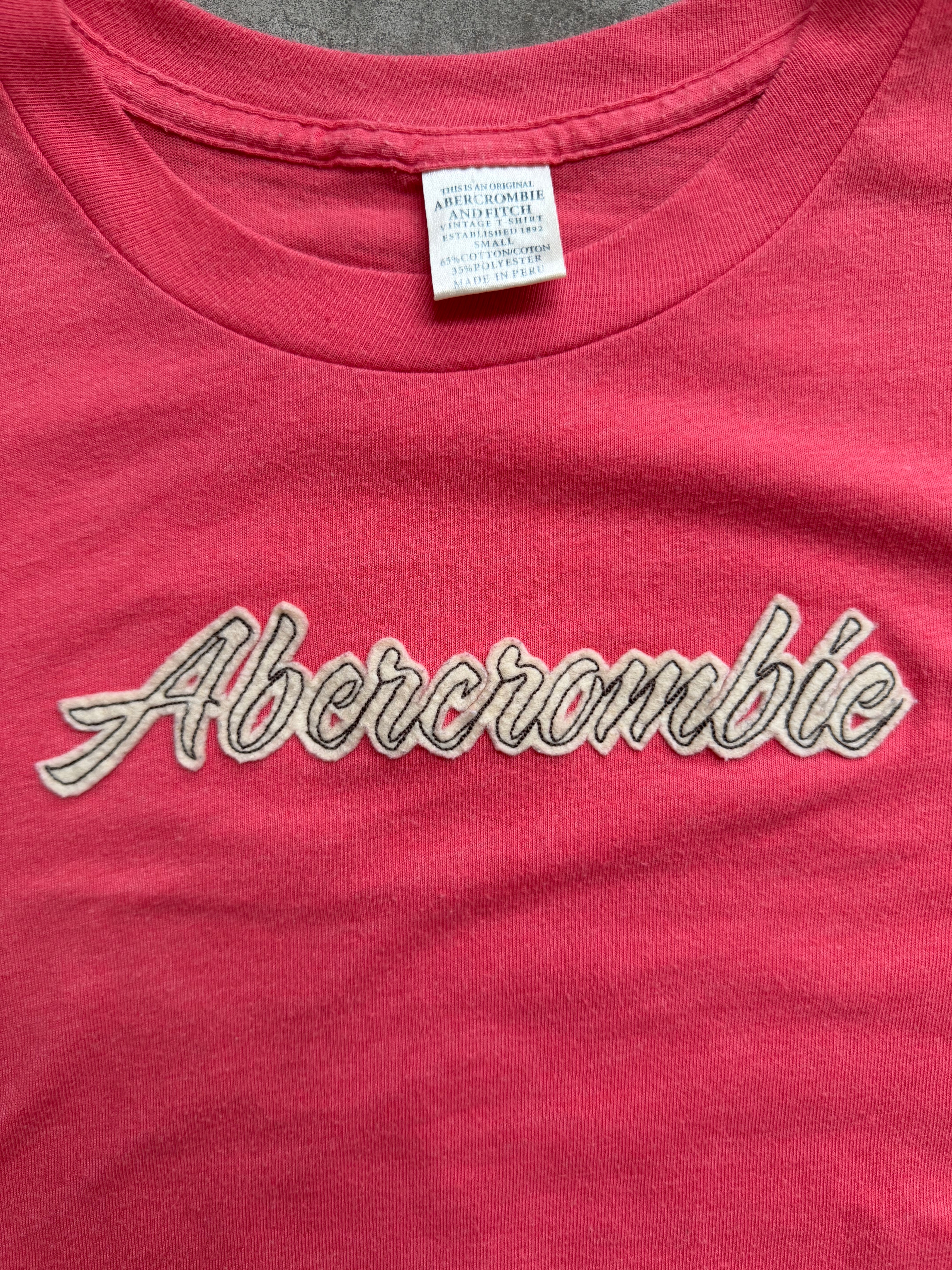Abercrombie Coral Tee - S