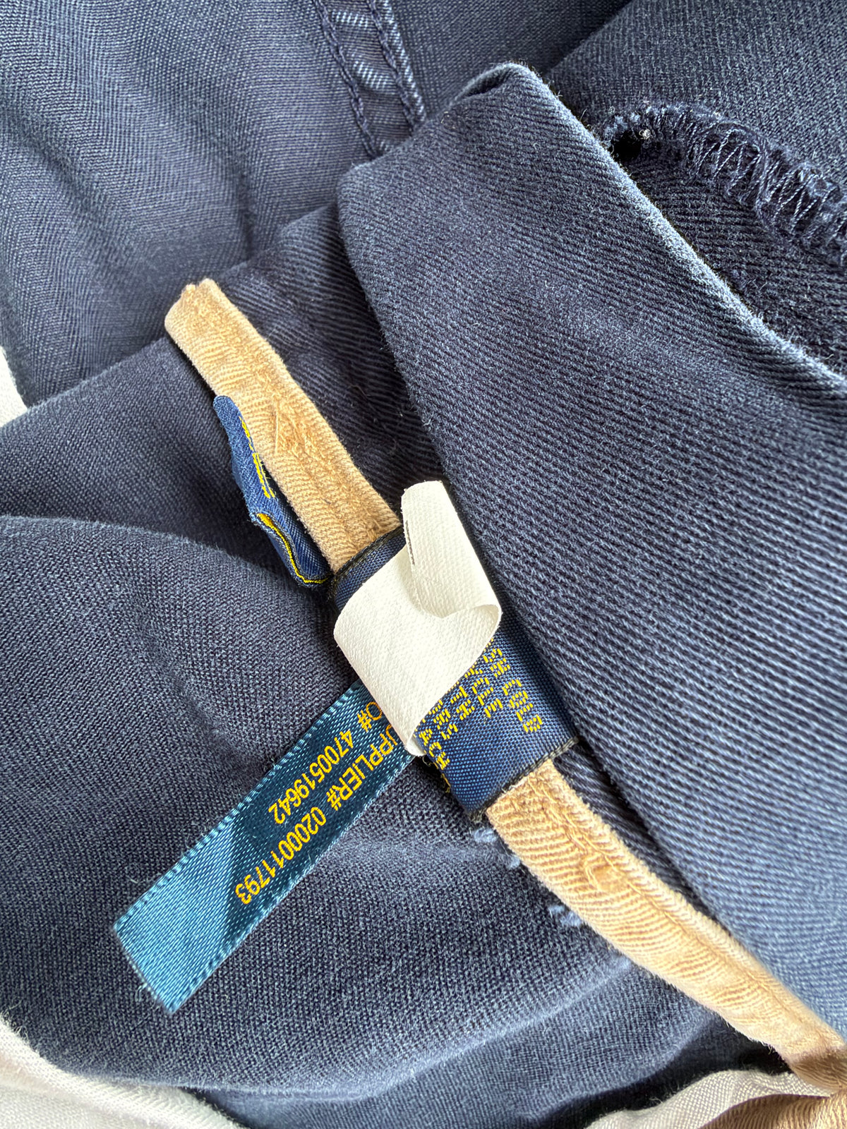 Navy Ralph Lauren Cargo Shorts - 36”