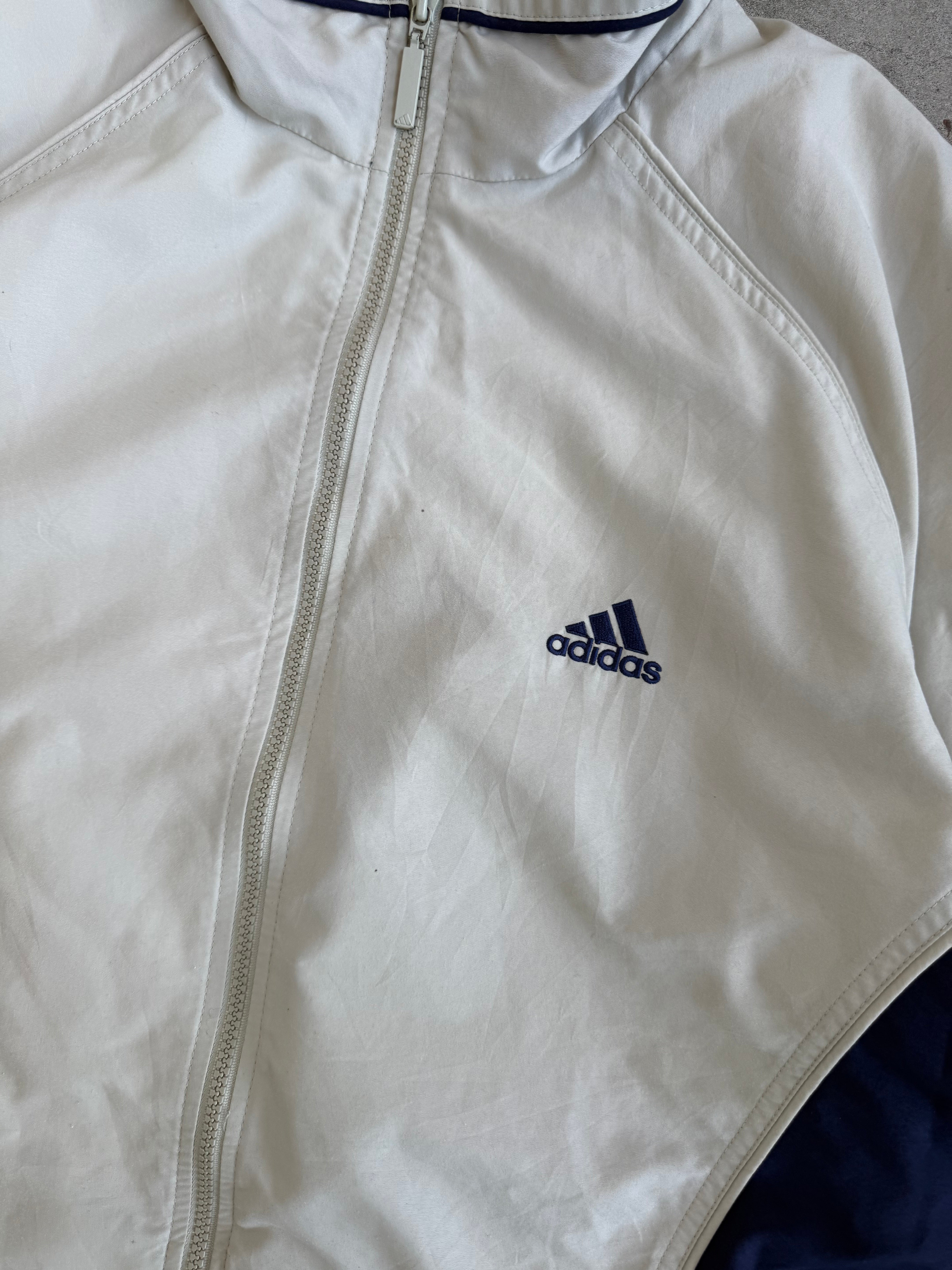 Cream Adidas Spray Jacket - XL