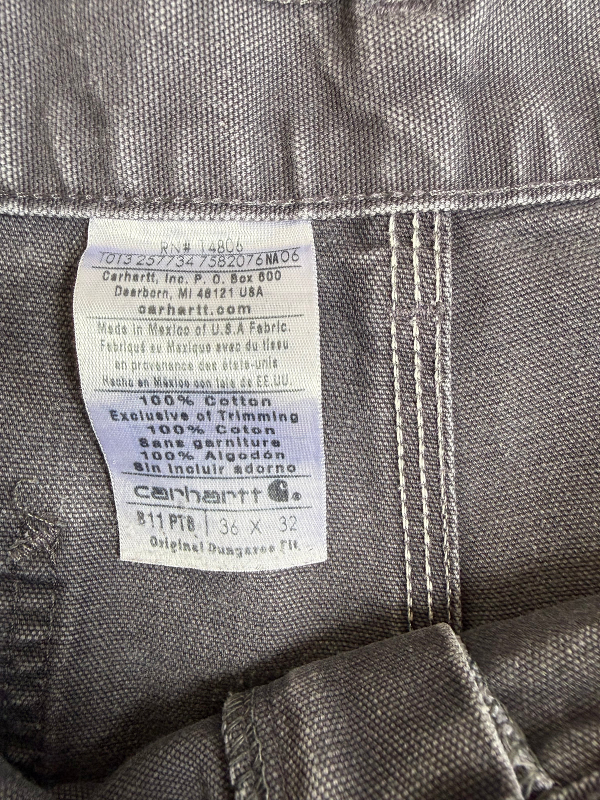 Carhartt Carpenter Jeans - 36”