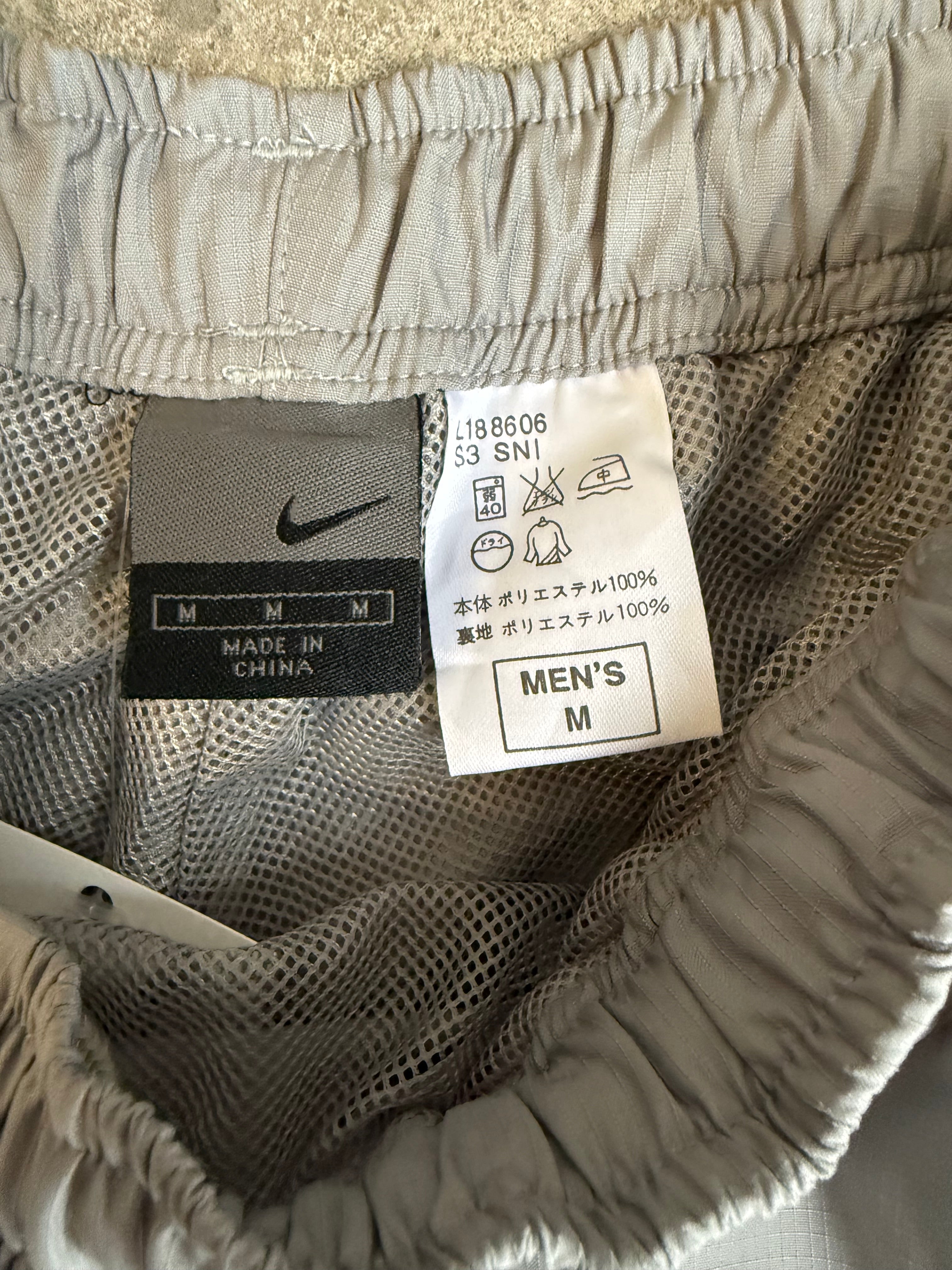 Grey Nike Trackpants - M