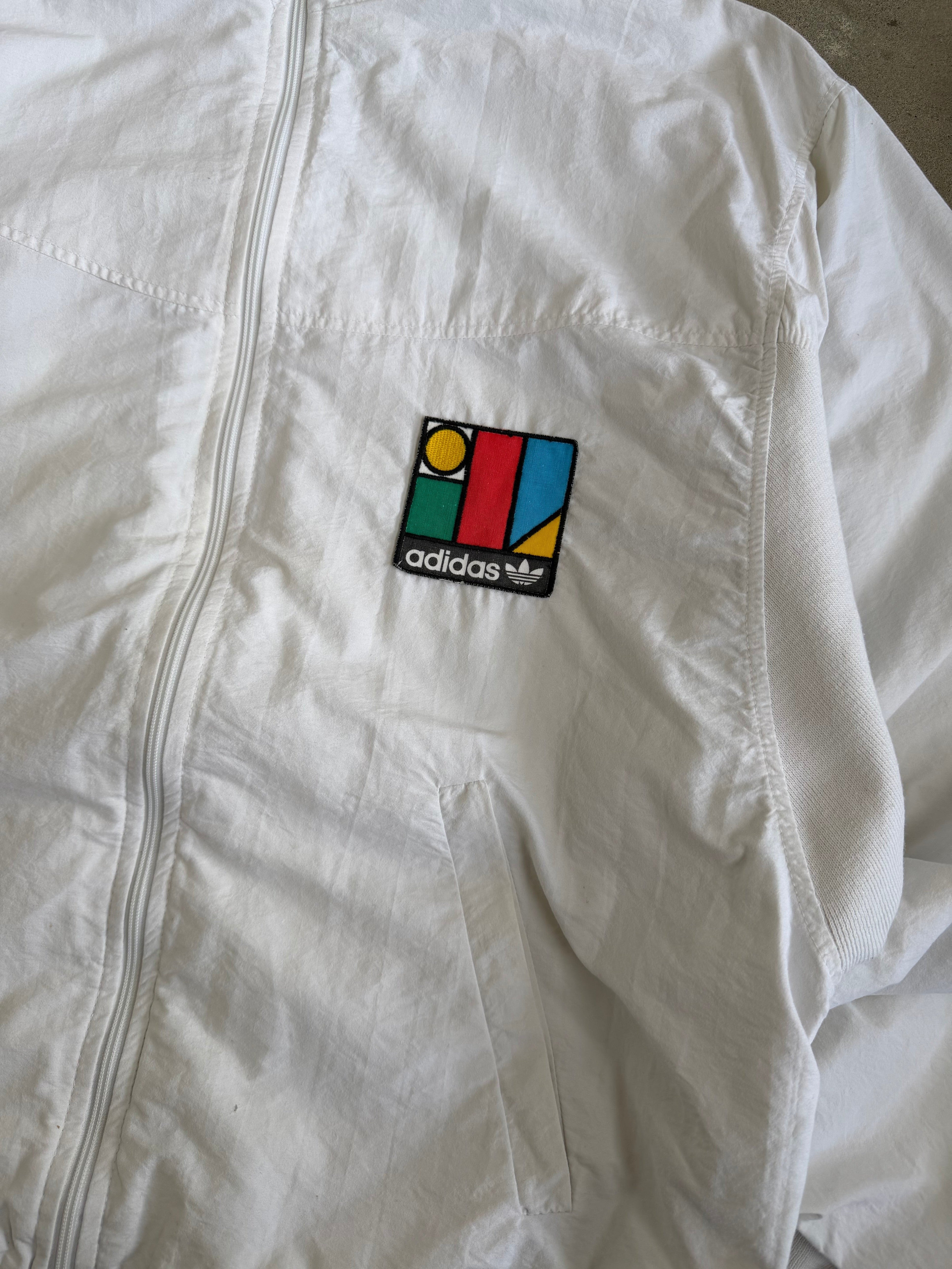 90s Adidas Spray Jacket - M