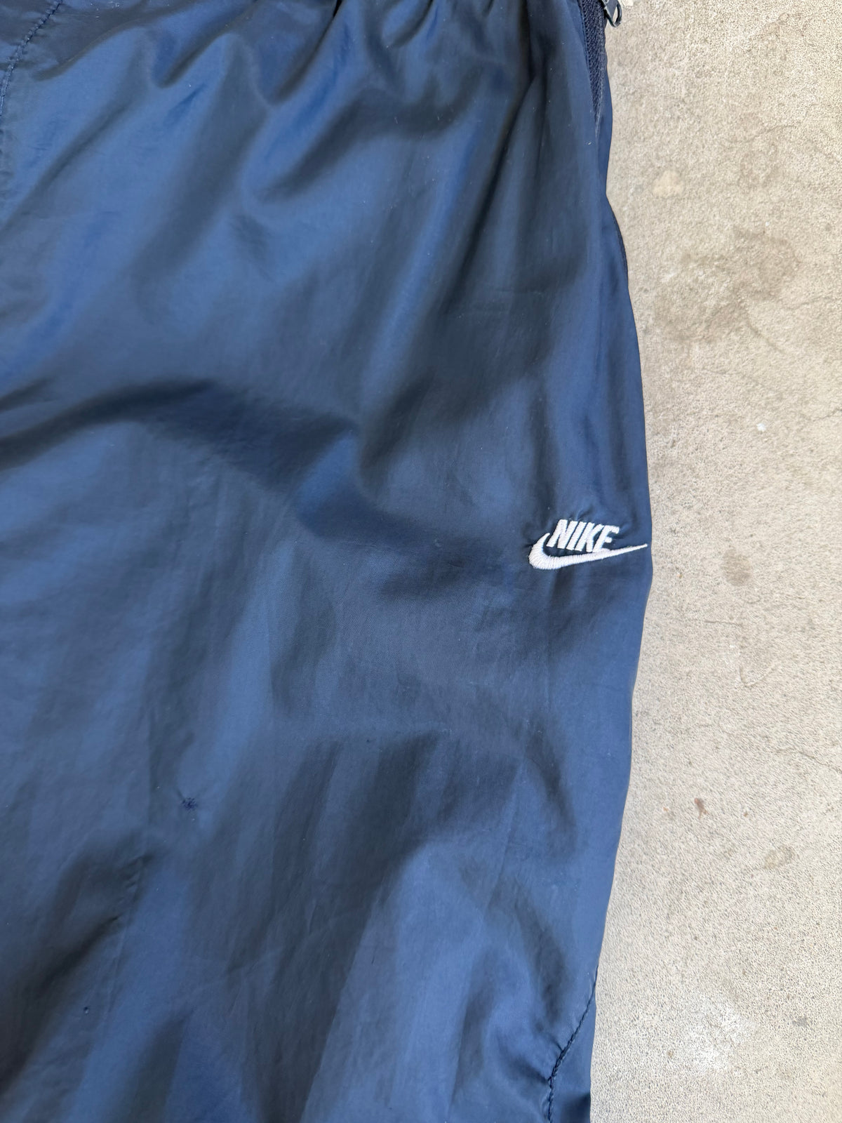 Navy Nike Trackpants - S