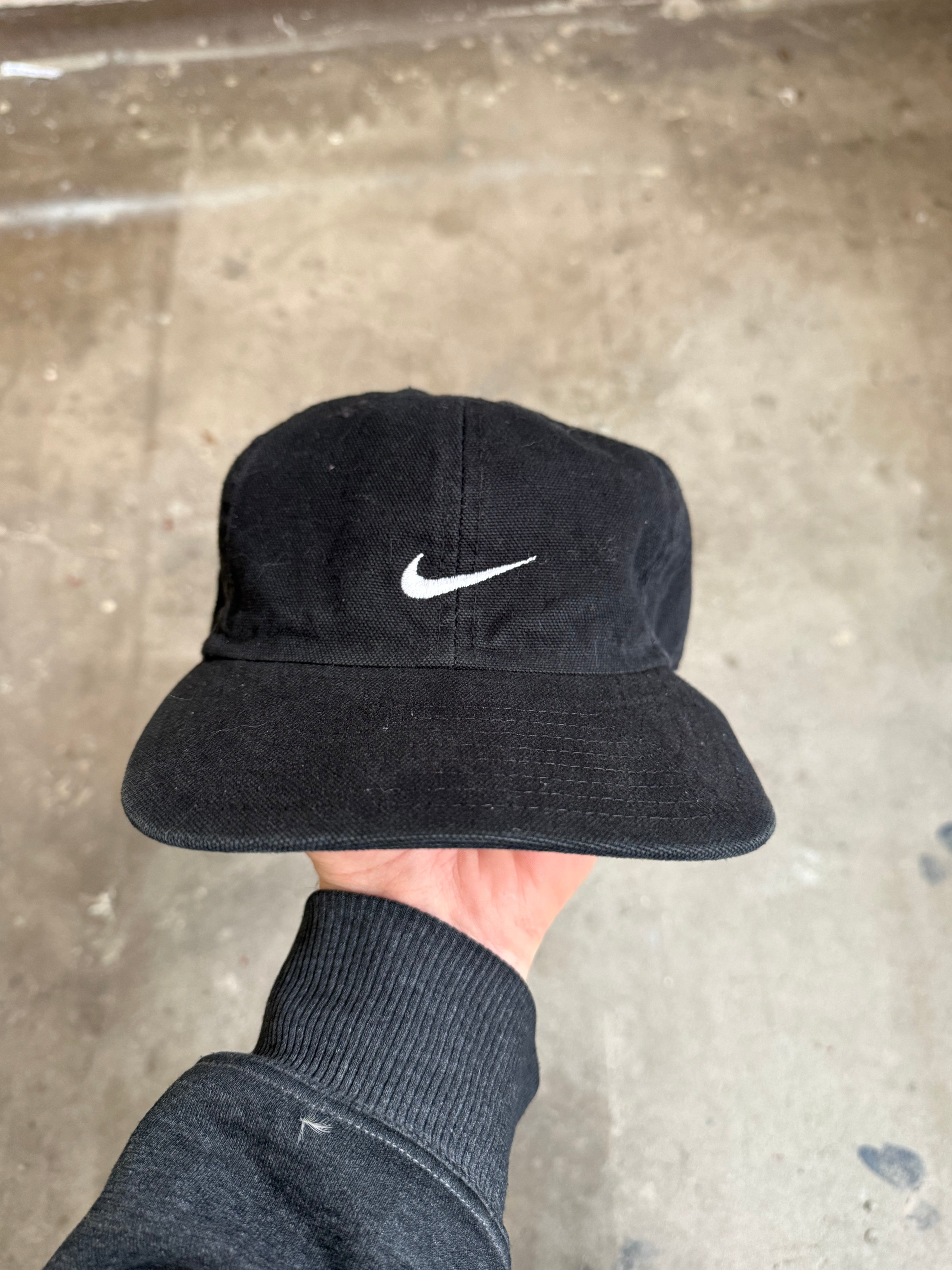 Vintage Black Nike Cap