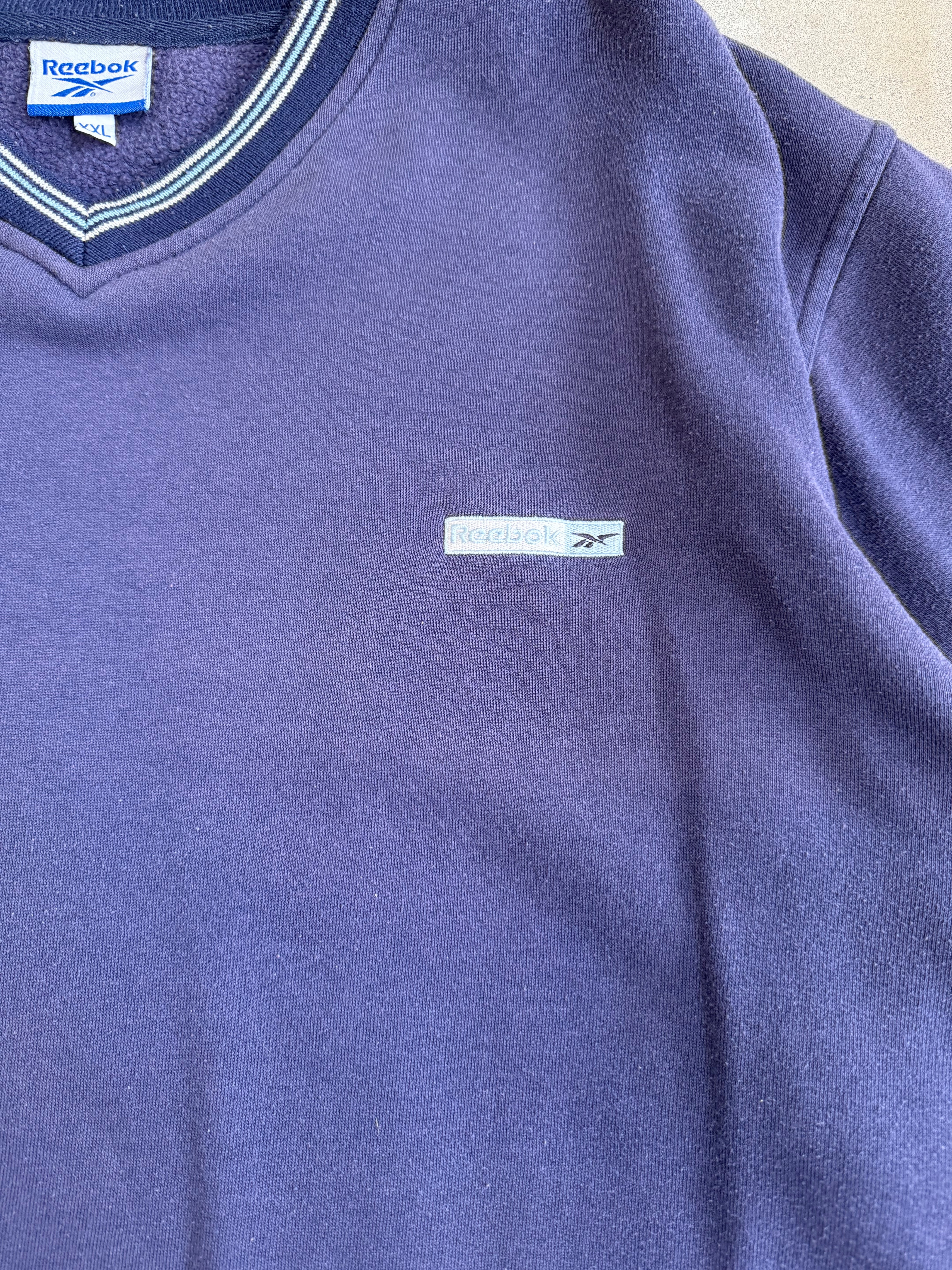 Reebok V Neck Jumper - XL - L