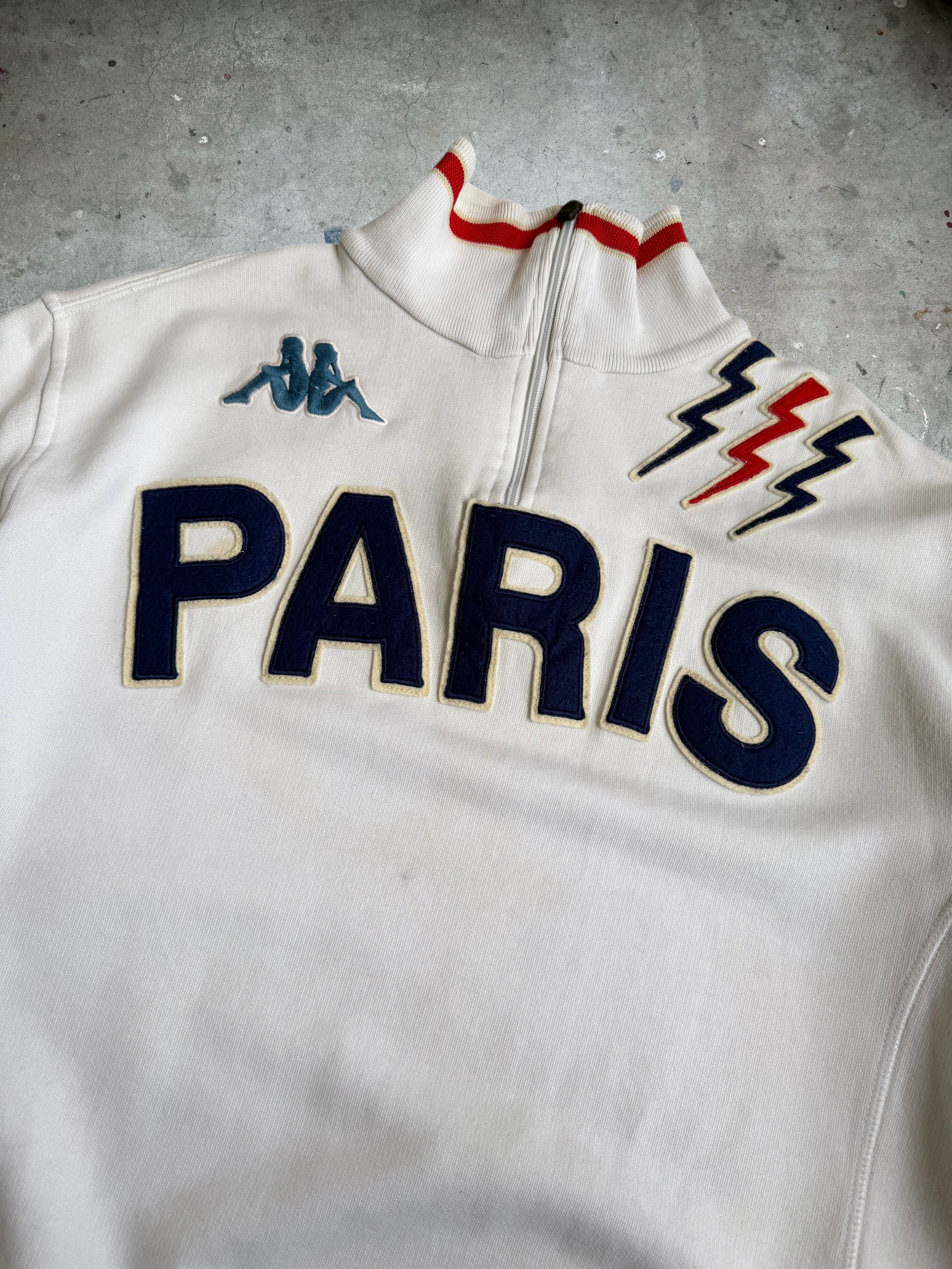 Kappa Paris Quarter Zip Jumper - M