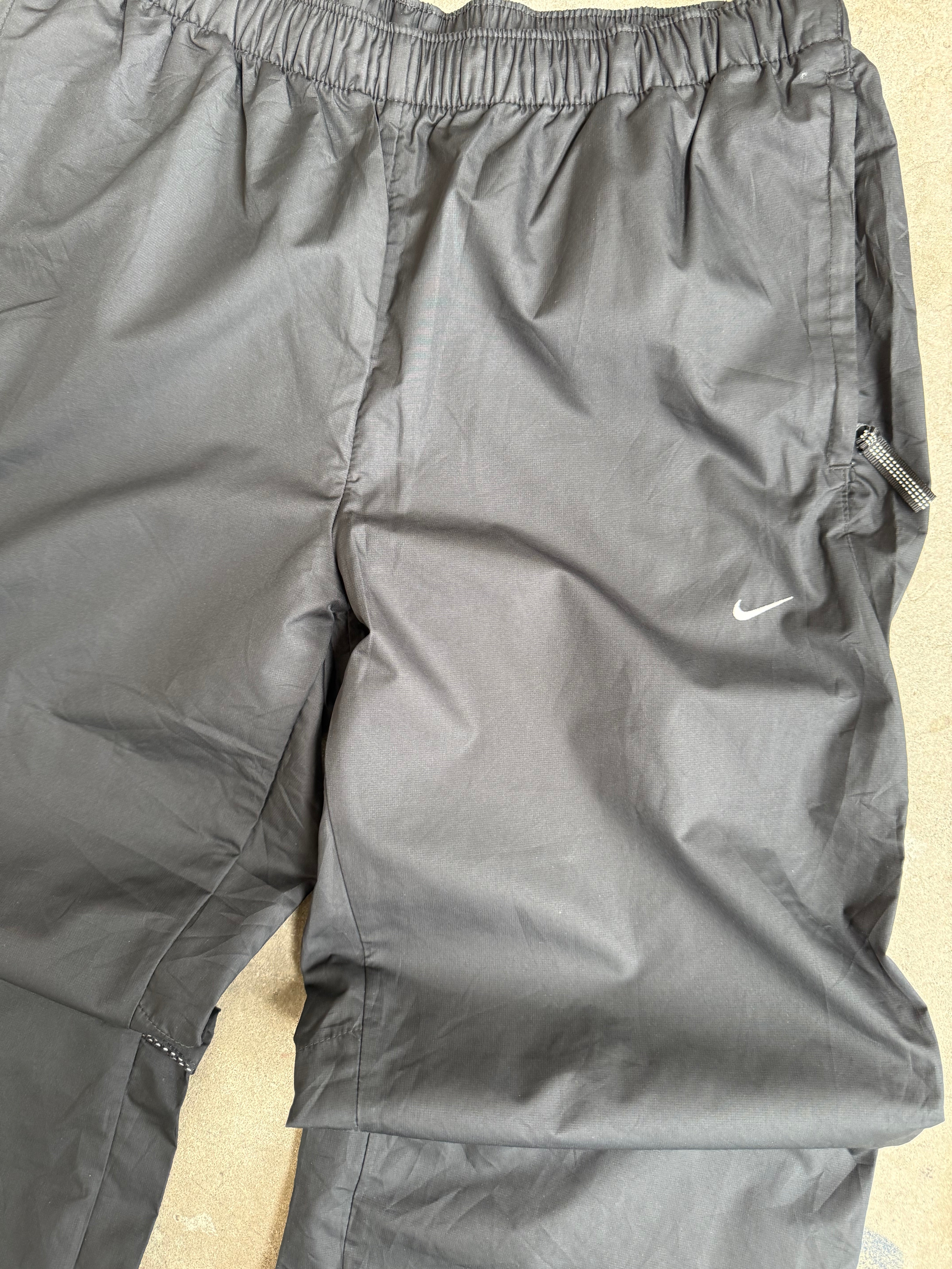 Black Nike Trackpants - L
