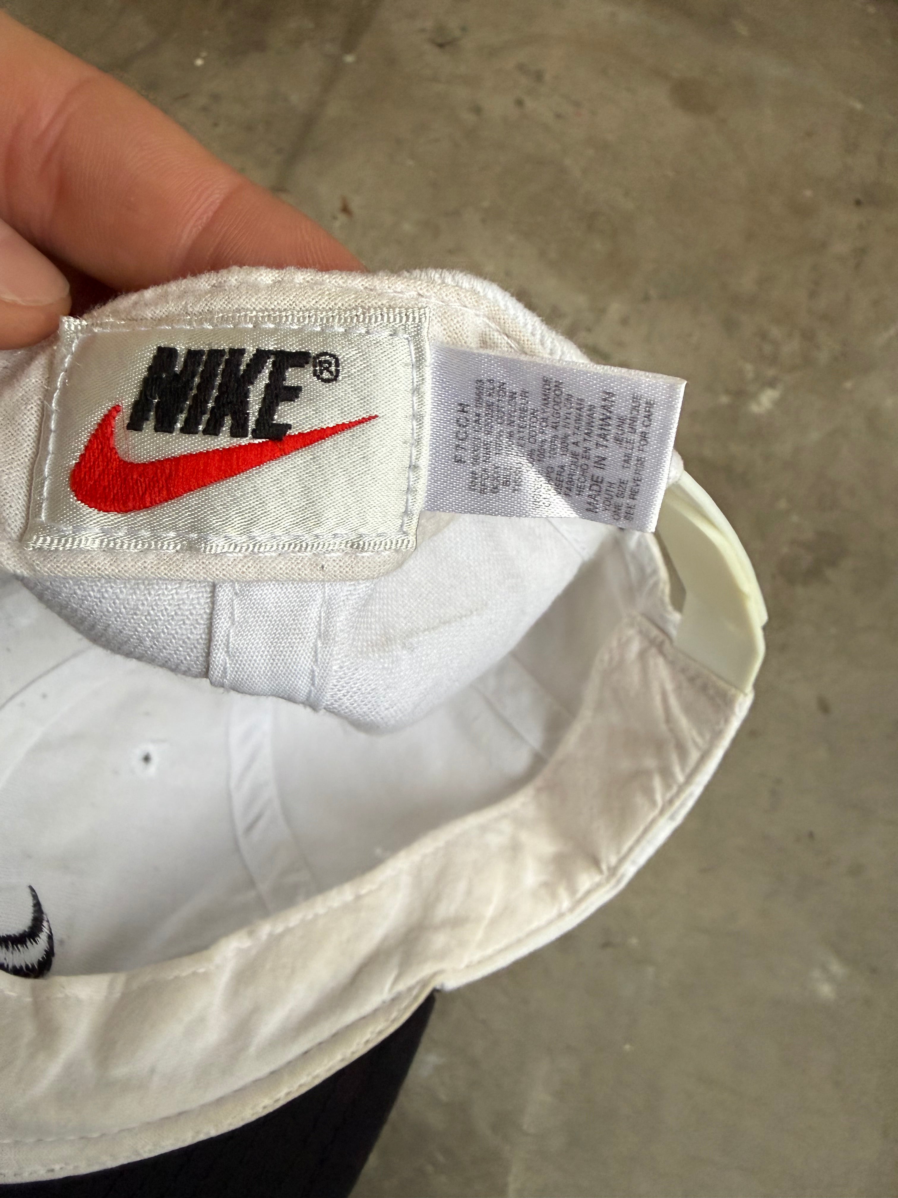 Vintage White Nike Cap