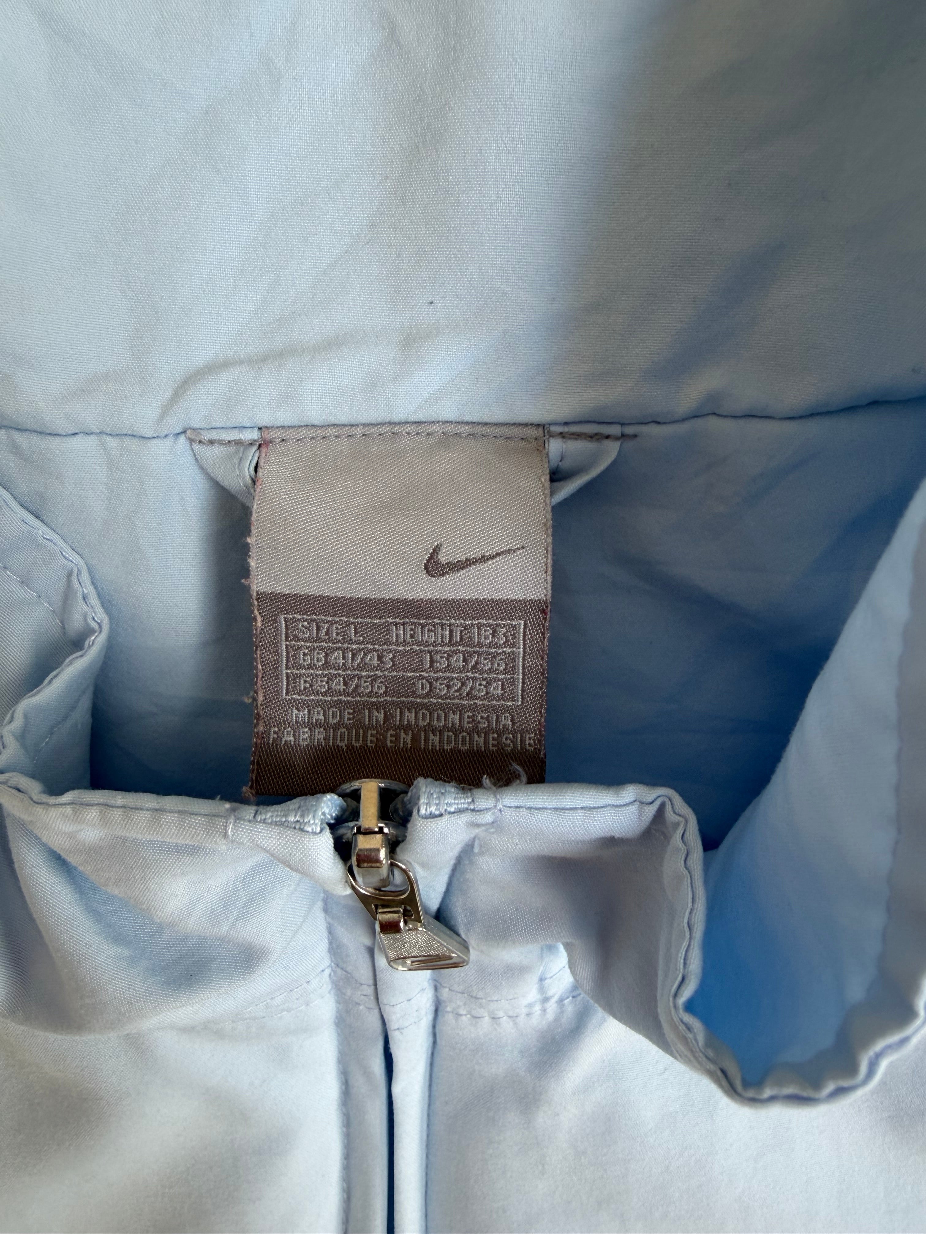 Blue Nike Spray Jacket - L