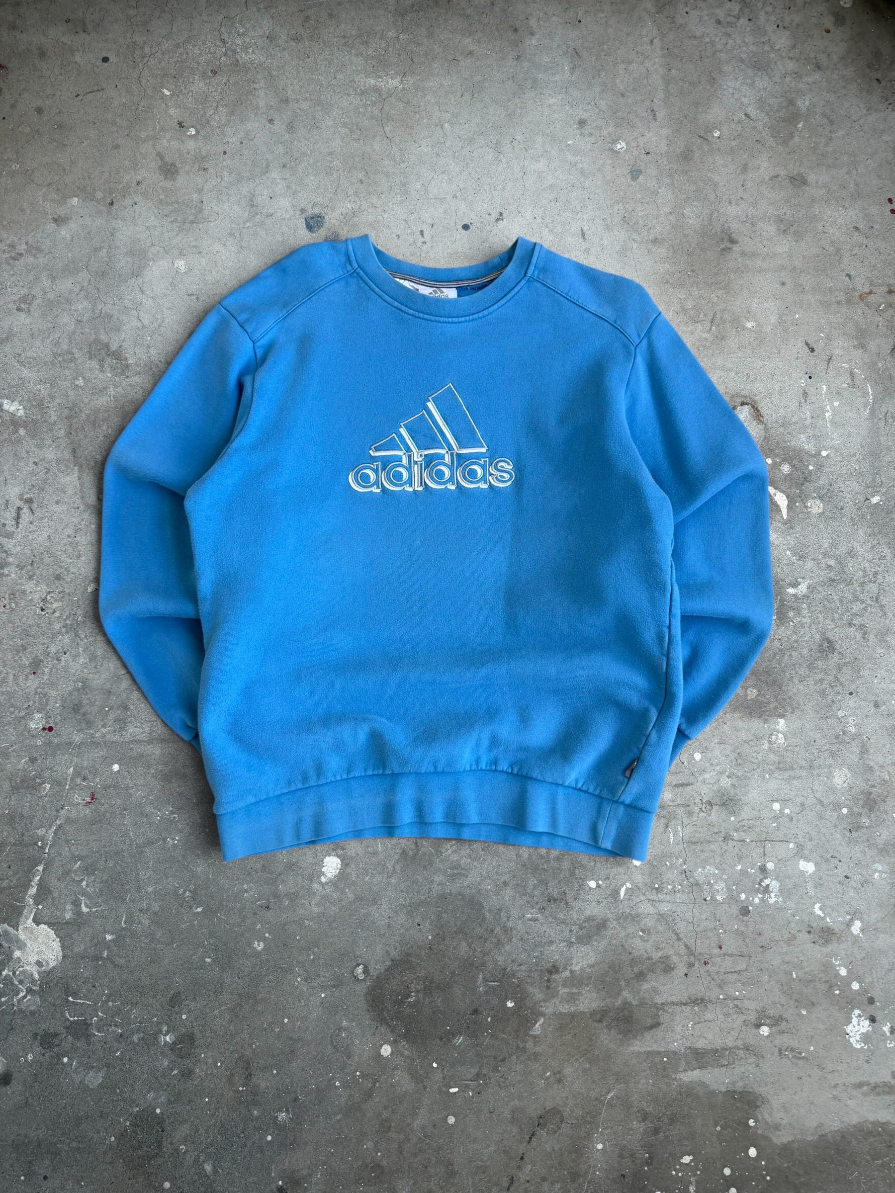 Blue Adidas Jumper - M