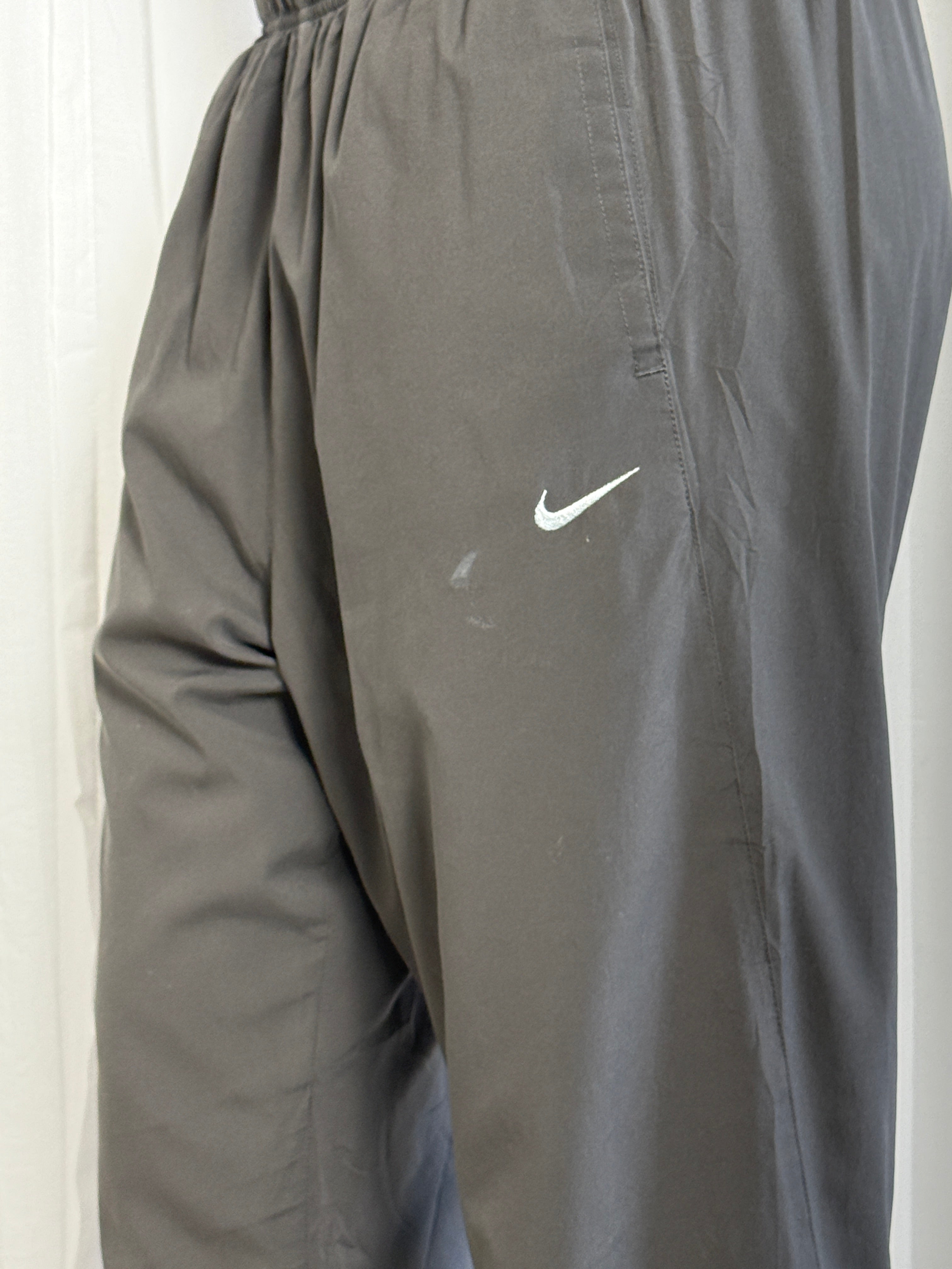 Black & Pink Nike Trackpants - L