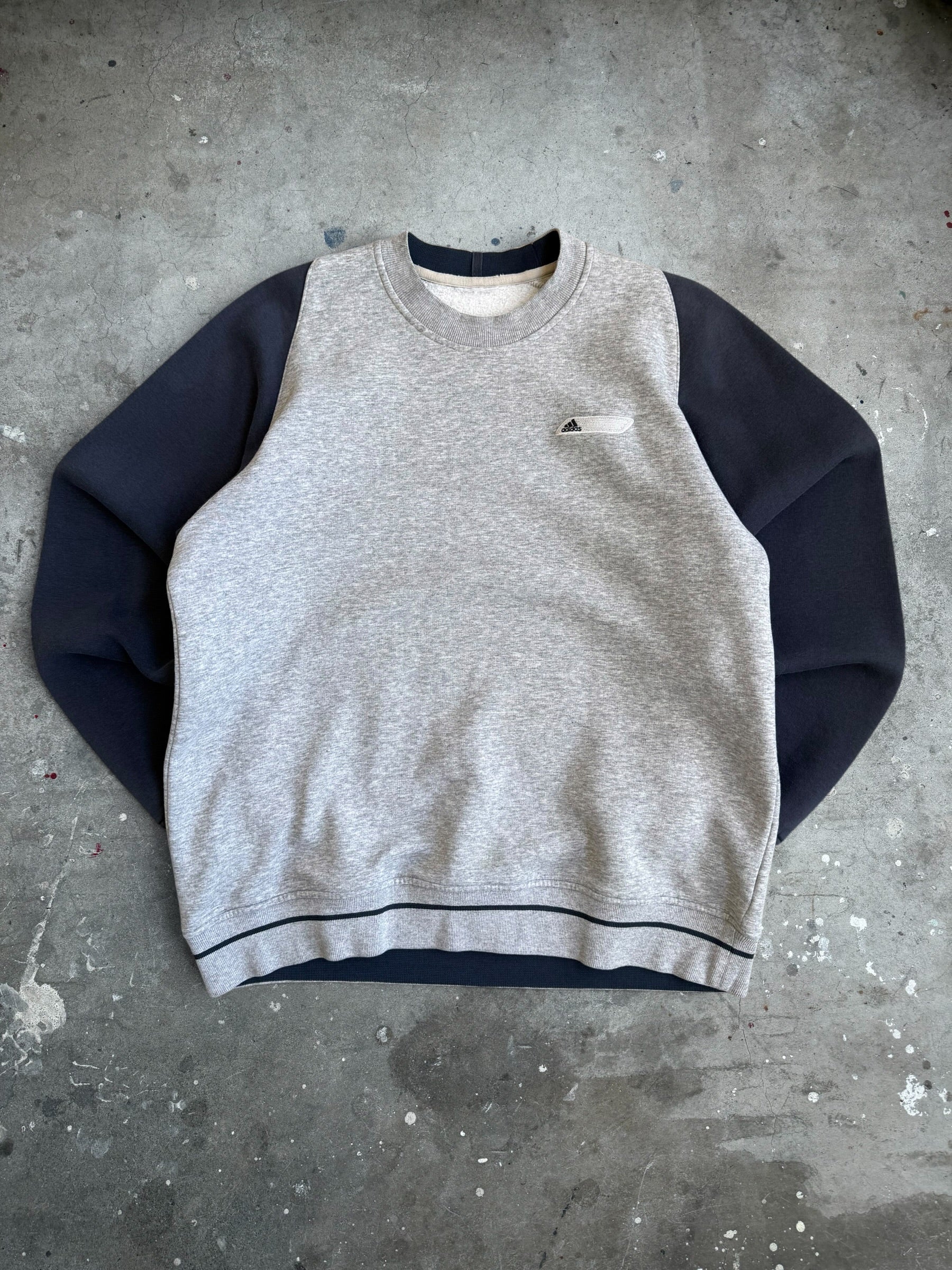 Two Toned Adidas Jumper - M