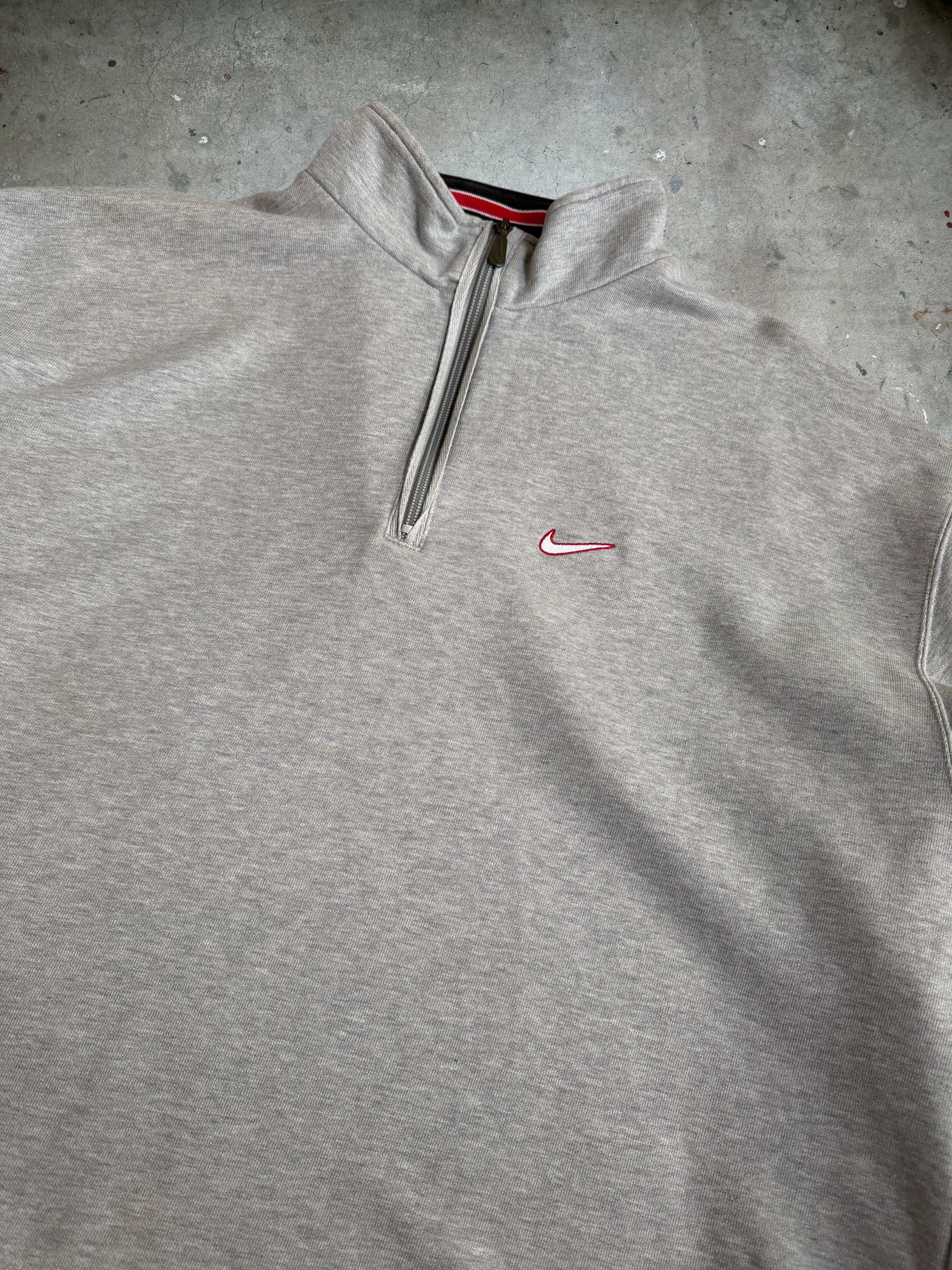 Nike Quarter Zip Jumper - L