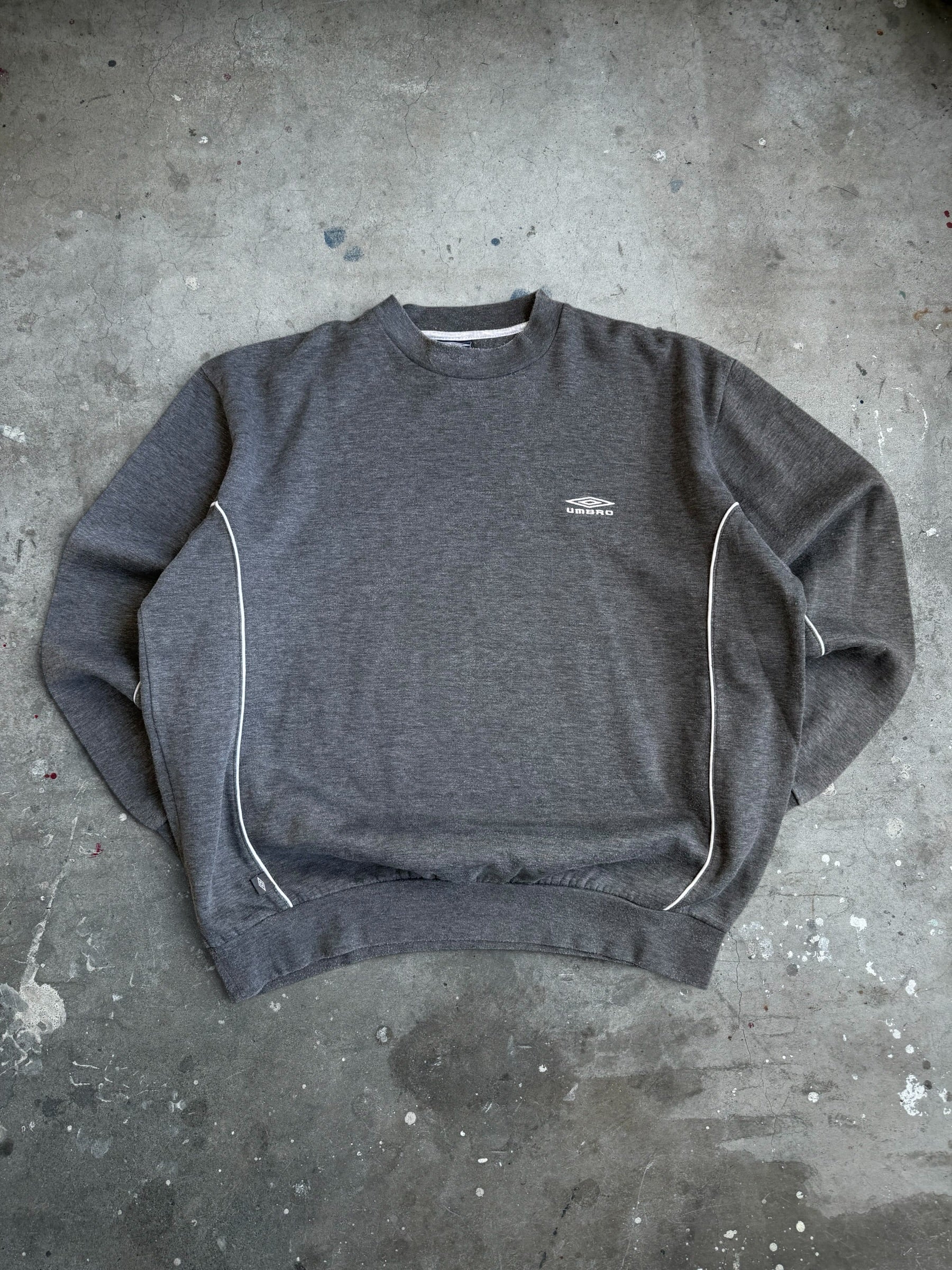 Dark Grey Umbro Jumper - XL