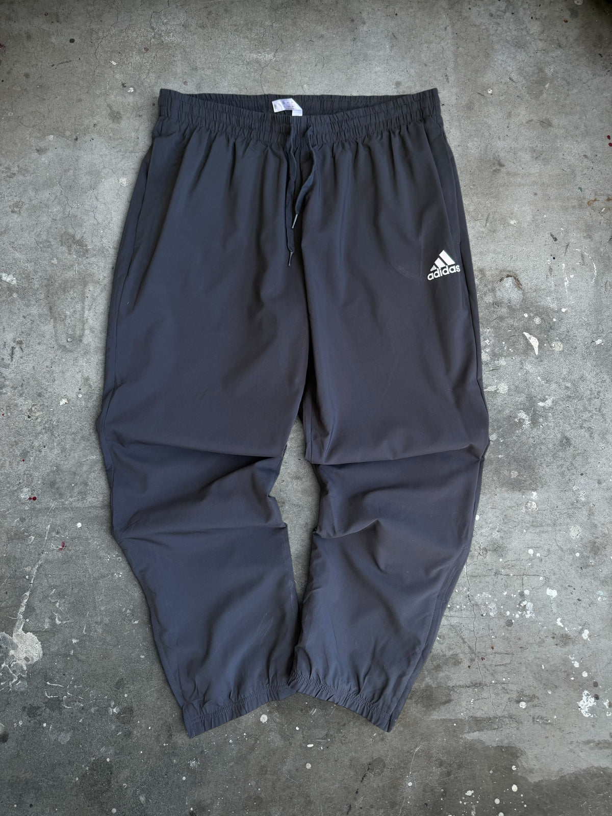 Black Adidas Trackpants - XL