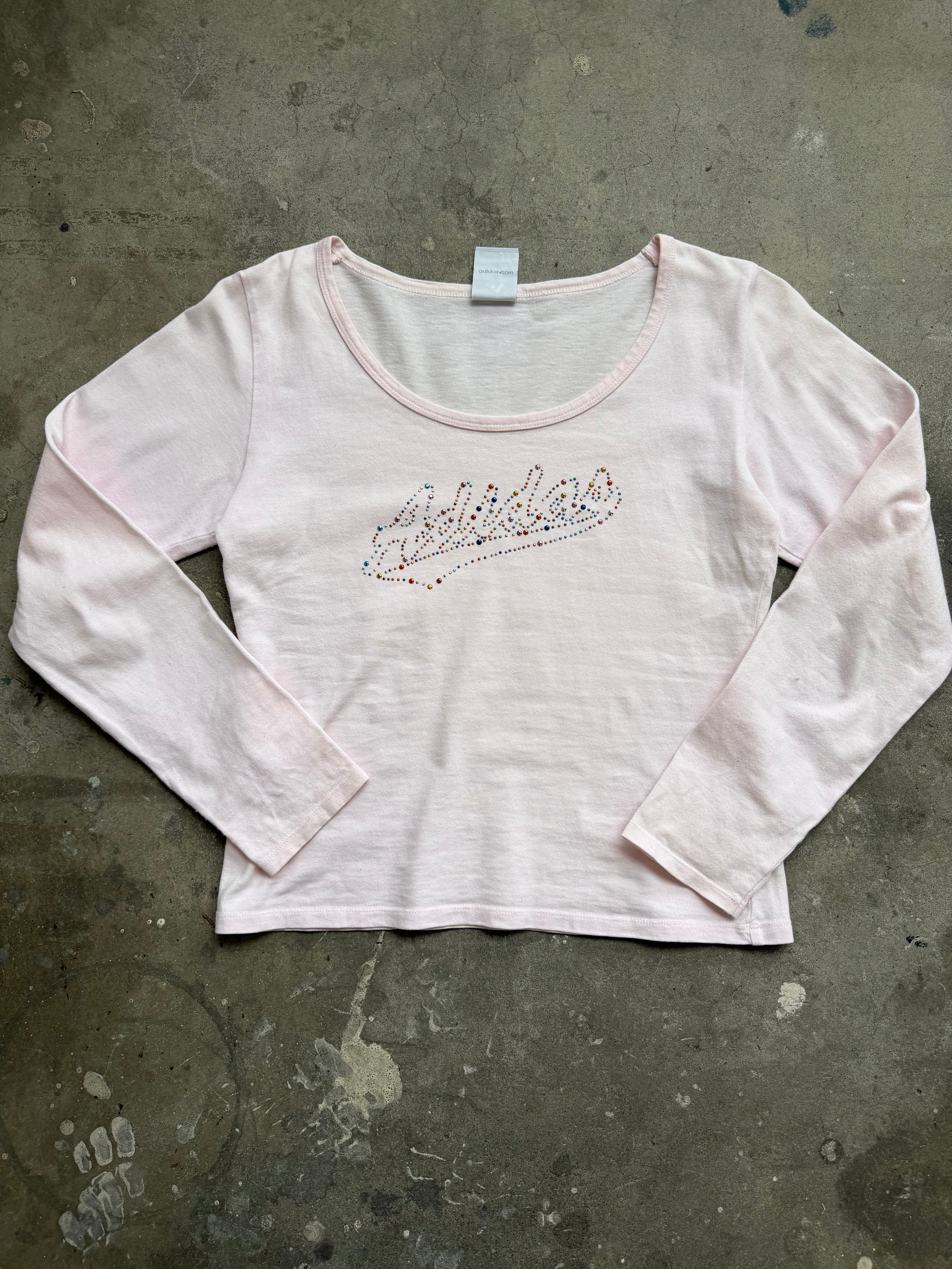 Pink Adidas Long Sleeve - S
