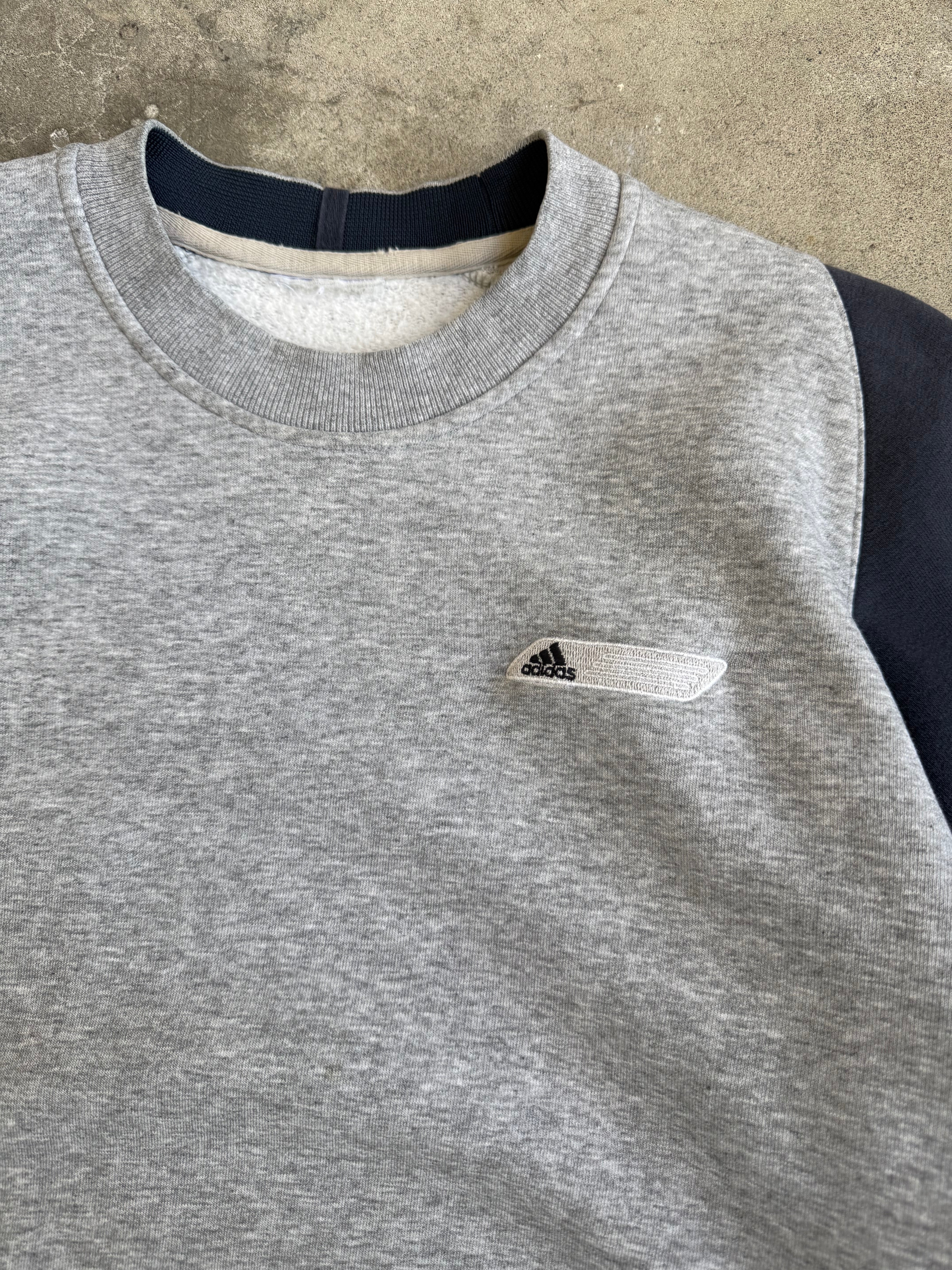 Two Toned Adidas Jumper - M