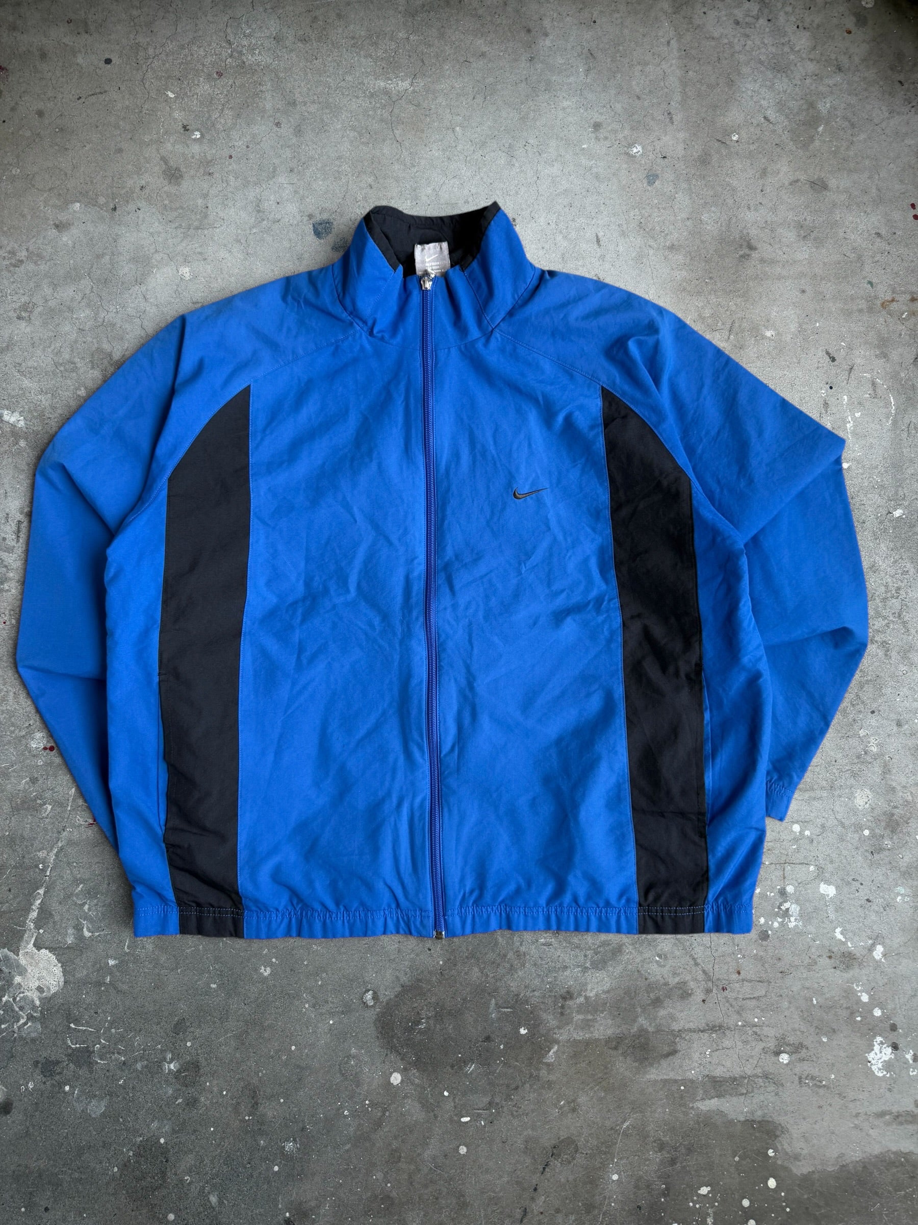 Blue Nike Spray Jacket - L